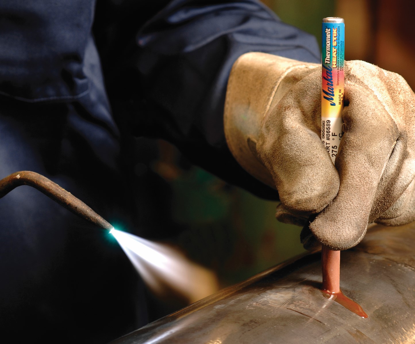 (BLOB)temperature indicating pen 680 °C-3