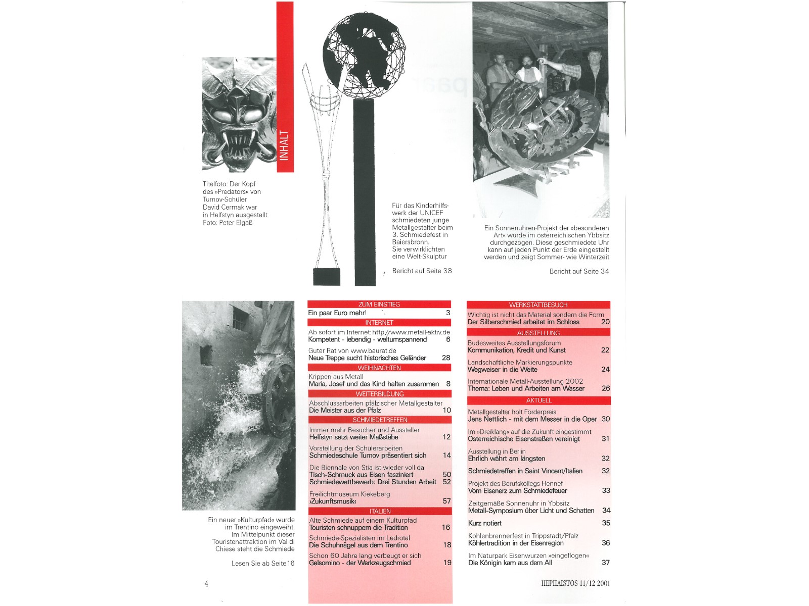 Zeitschrift HEPHAISTOS 2001, 11/12-4