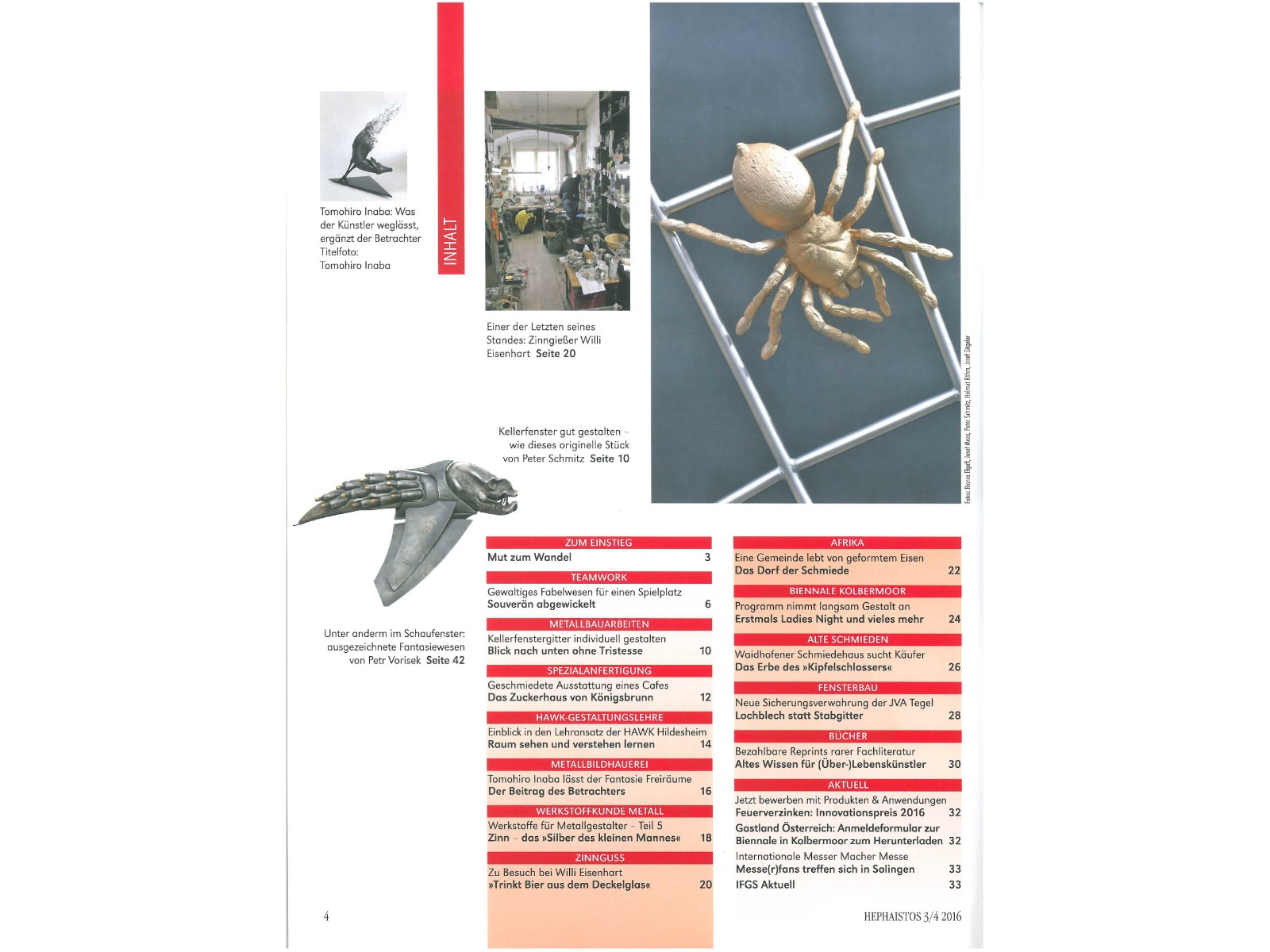 Zeitschrift HEPHAISTOS 2016, 3/4-4