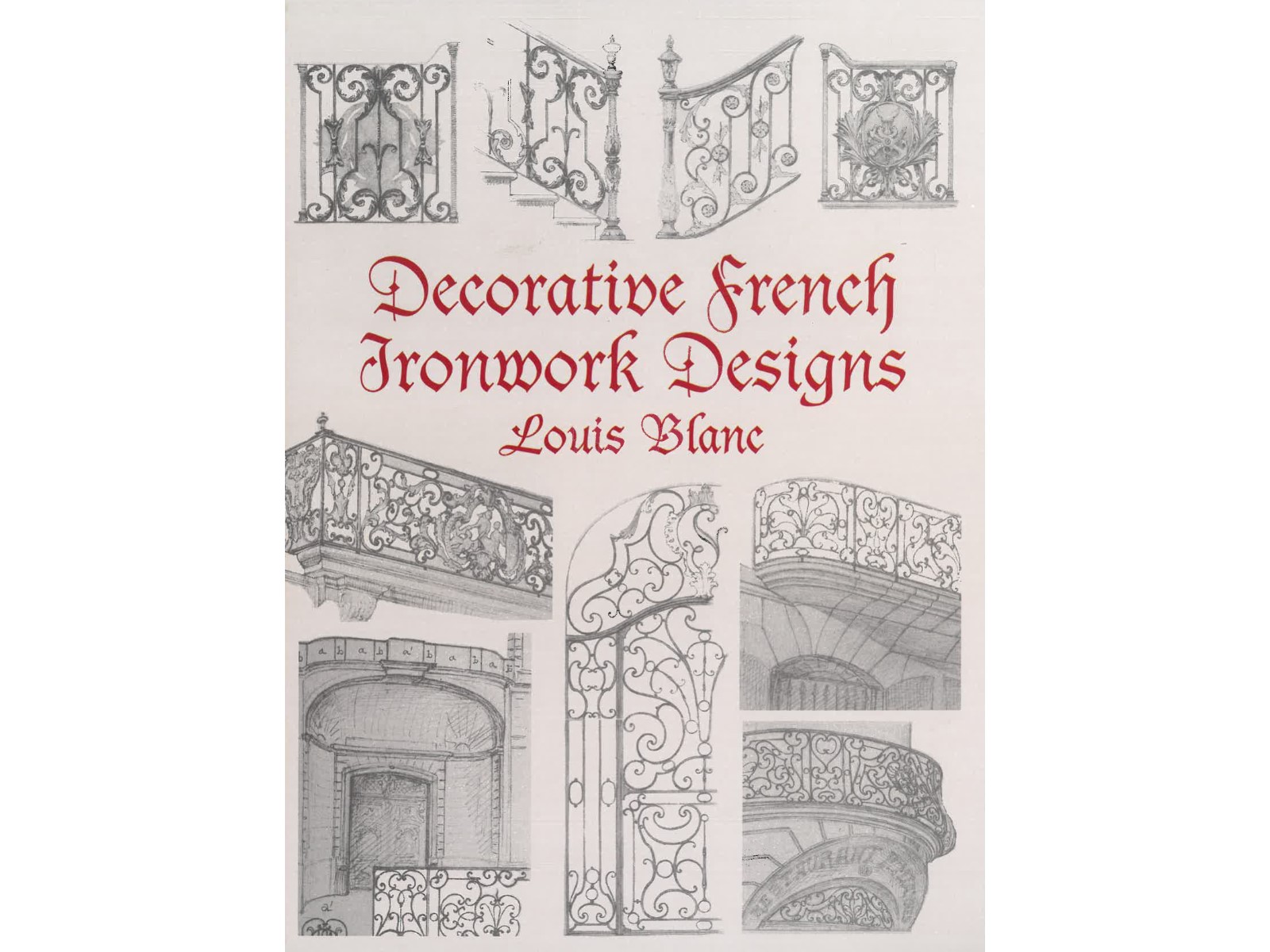 Decorative French Ironwork Designs-1