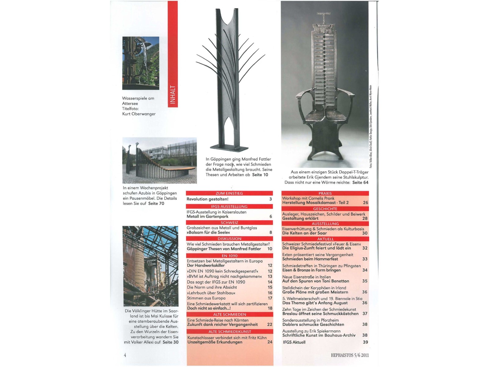 Zeitschrift HEPHAISTOS 2011, 5/6-4 Zeitschrift HEPHAISTOS 2011, 5/6-4