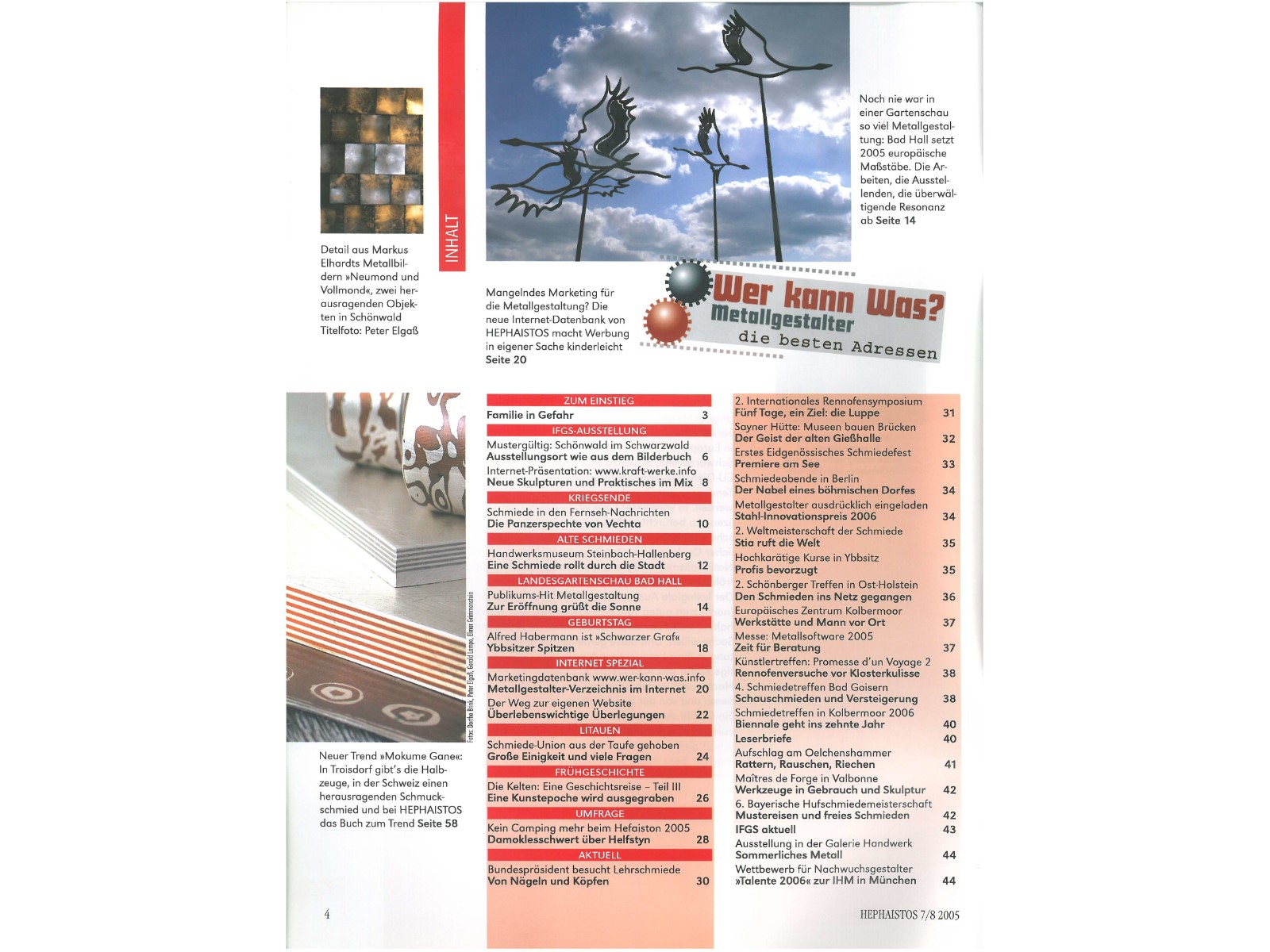 Zeitschrift HEPHAISTOS 2005, 7/8-4