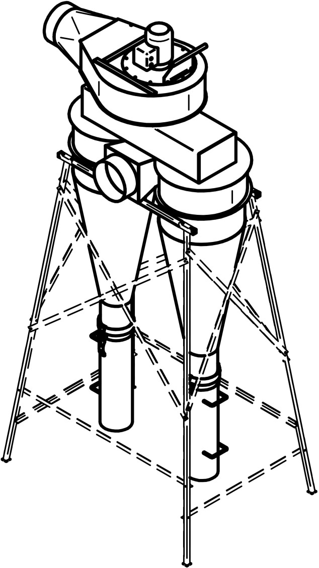 Zyklon-Russabscheider Z 502-30