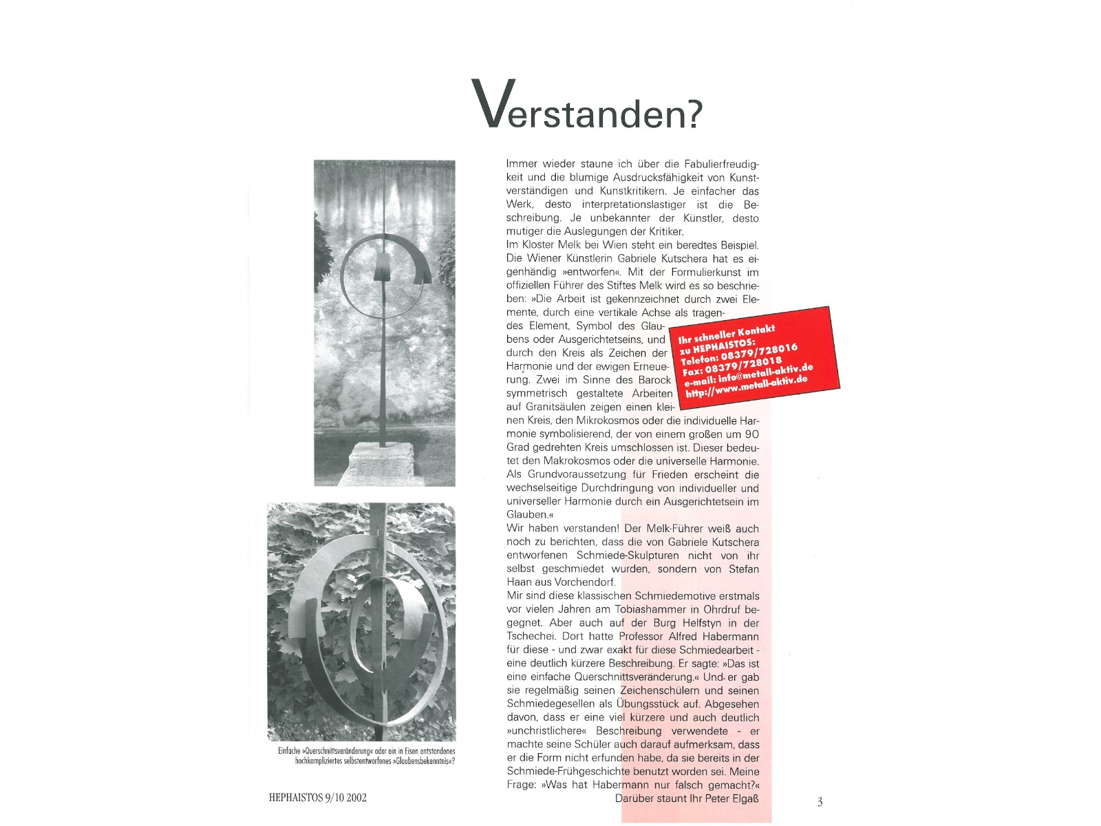 Zeitschrift HEPHAISTOS 2002, 9/10-3