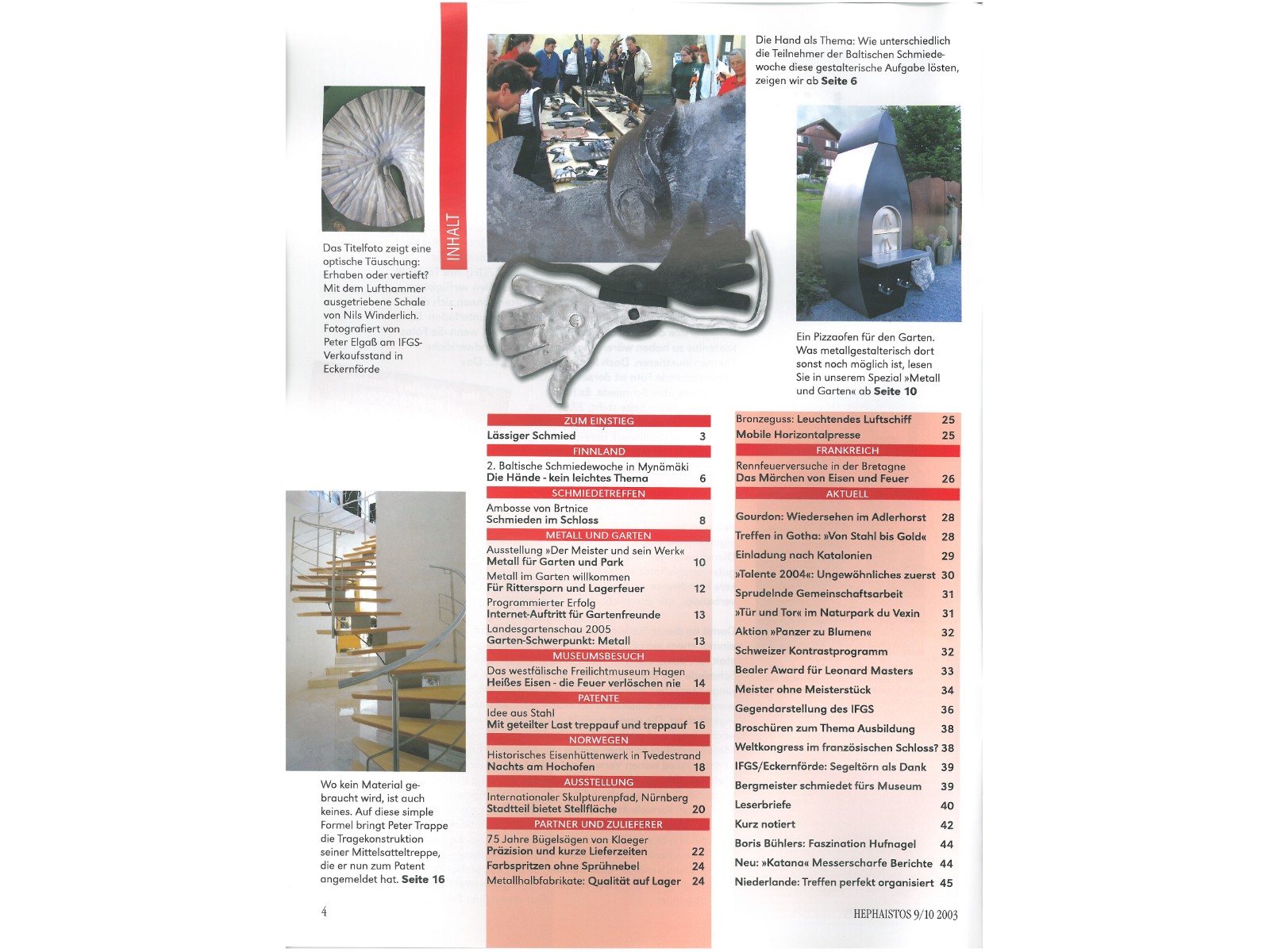 Zeitschrift HEPHAISTOS 2003, 9/10-4