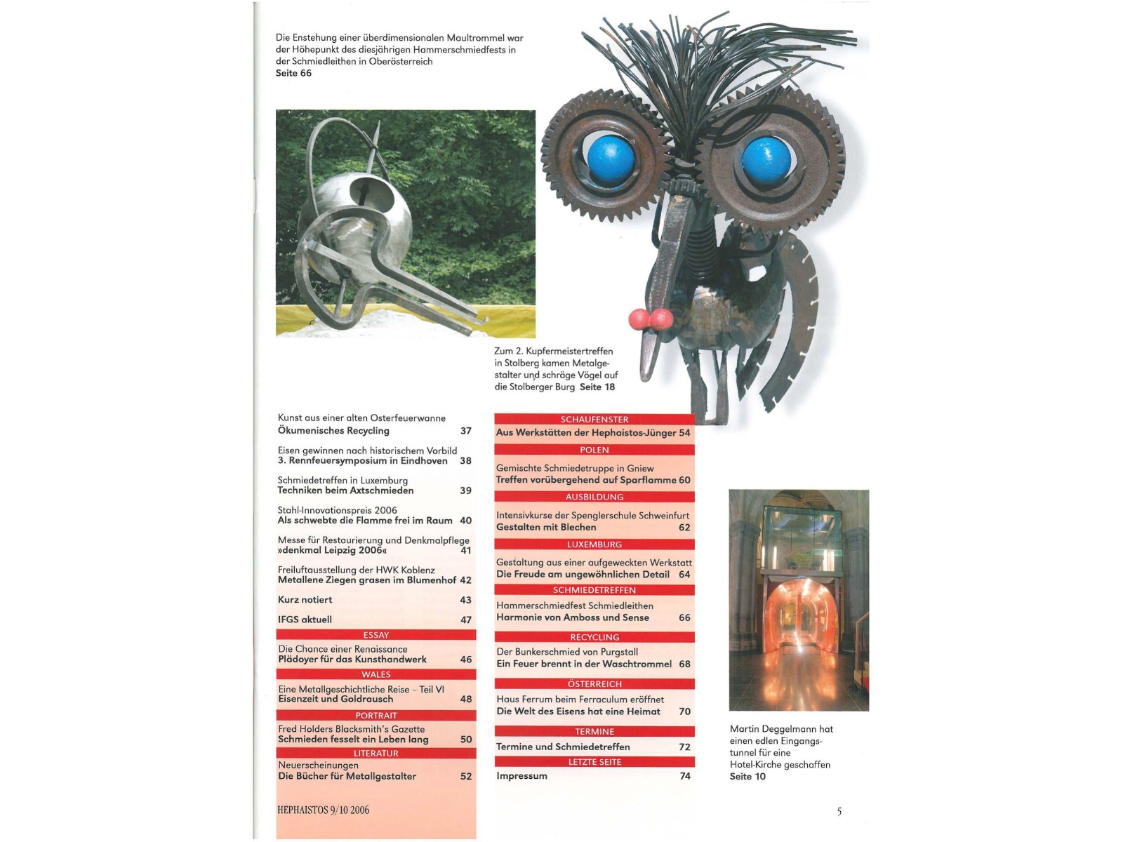 Zeitschrift HEPHAISTOS 2006, 9/10-5