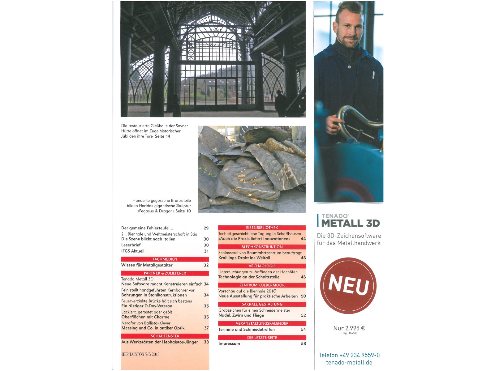 Zeitschrift HEPHAISTOS 2015, 5/6-5