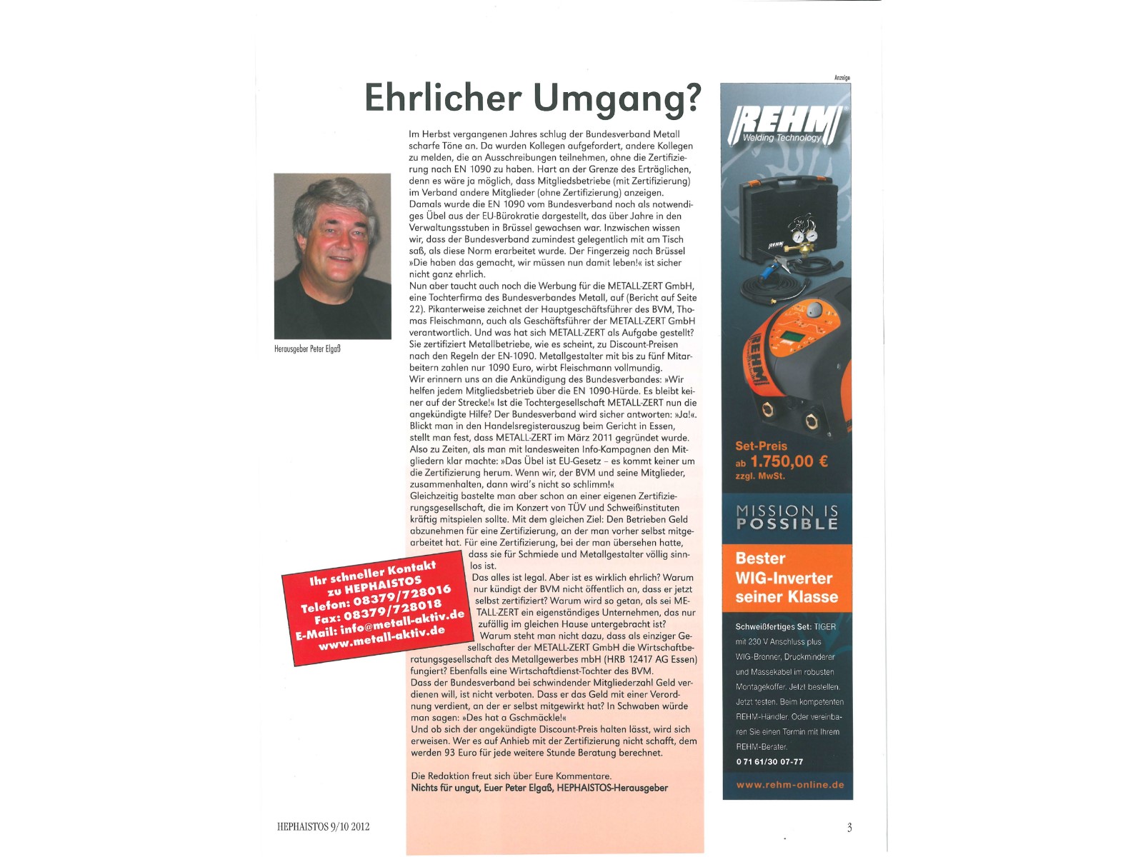 Zeitschrift HEPHAISTOS 2012, 9/10-3