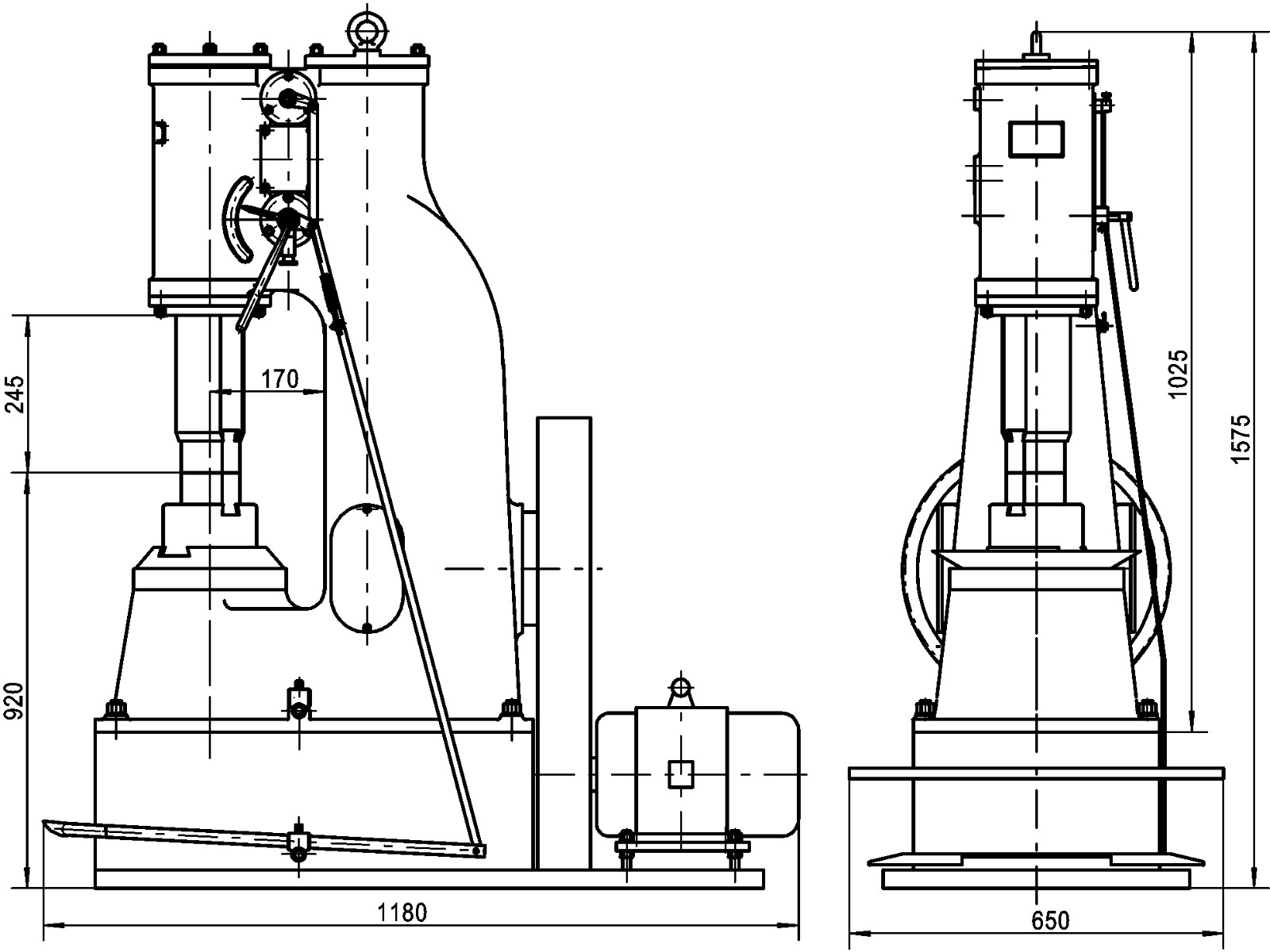 AN-15 L Luftschmiedehammer