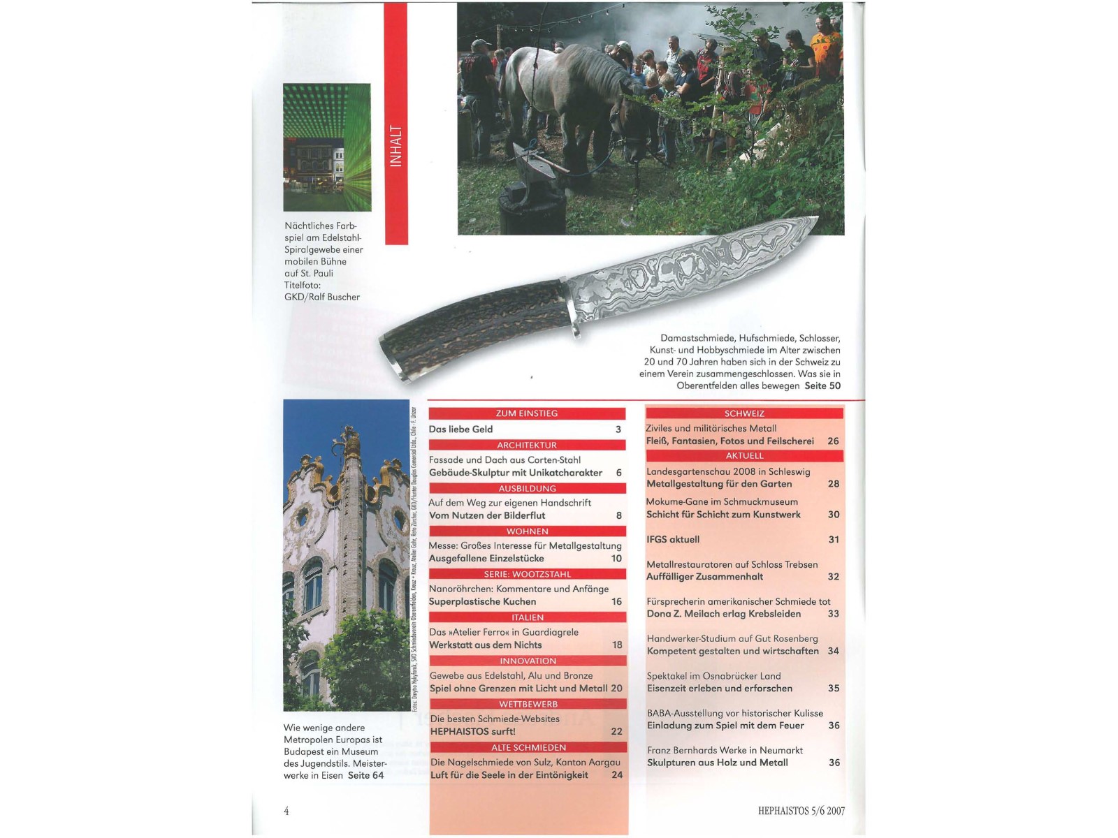 Zeitschrift HEPHAISTOS 2007, 5/6-4 Zeitschrift HEPHAISTOS 2007, 5/6-4