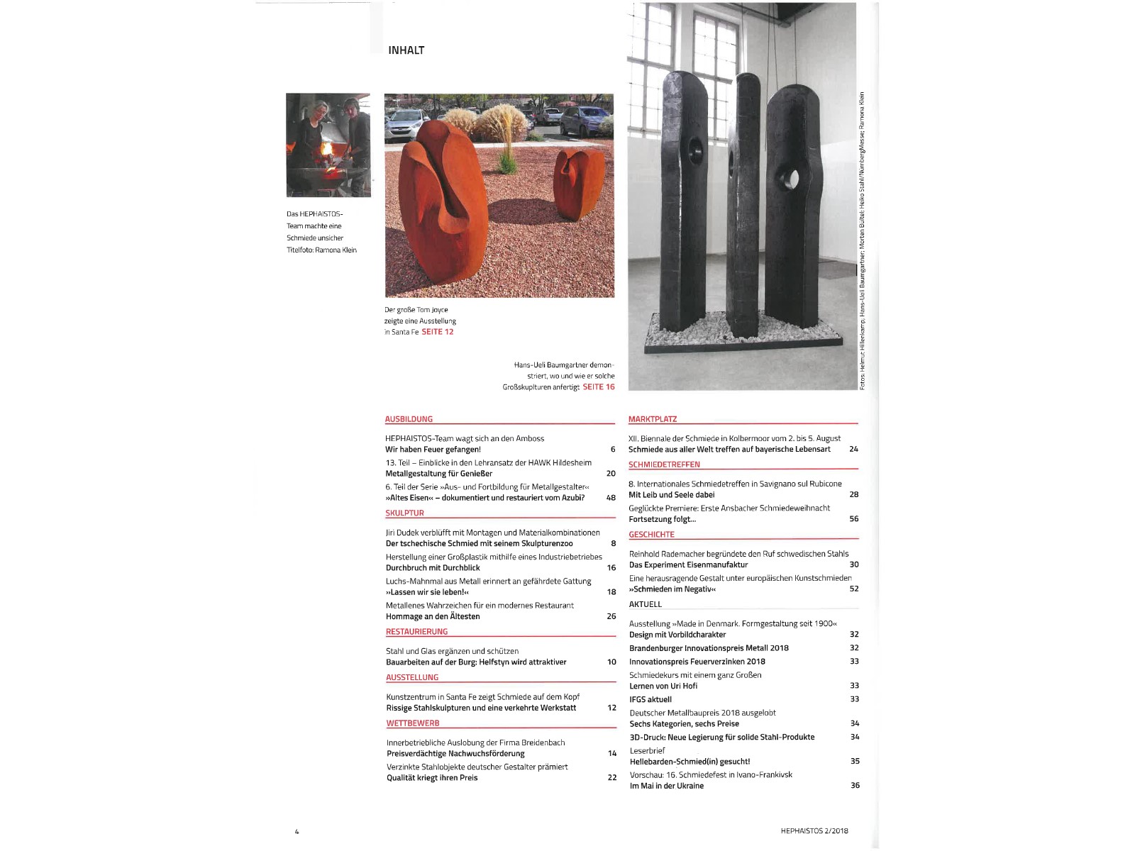 Zeitschrift HEPHAISTOS 2018, 02-4