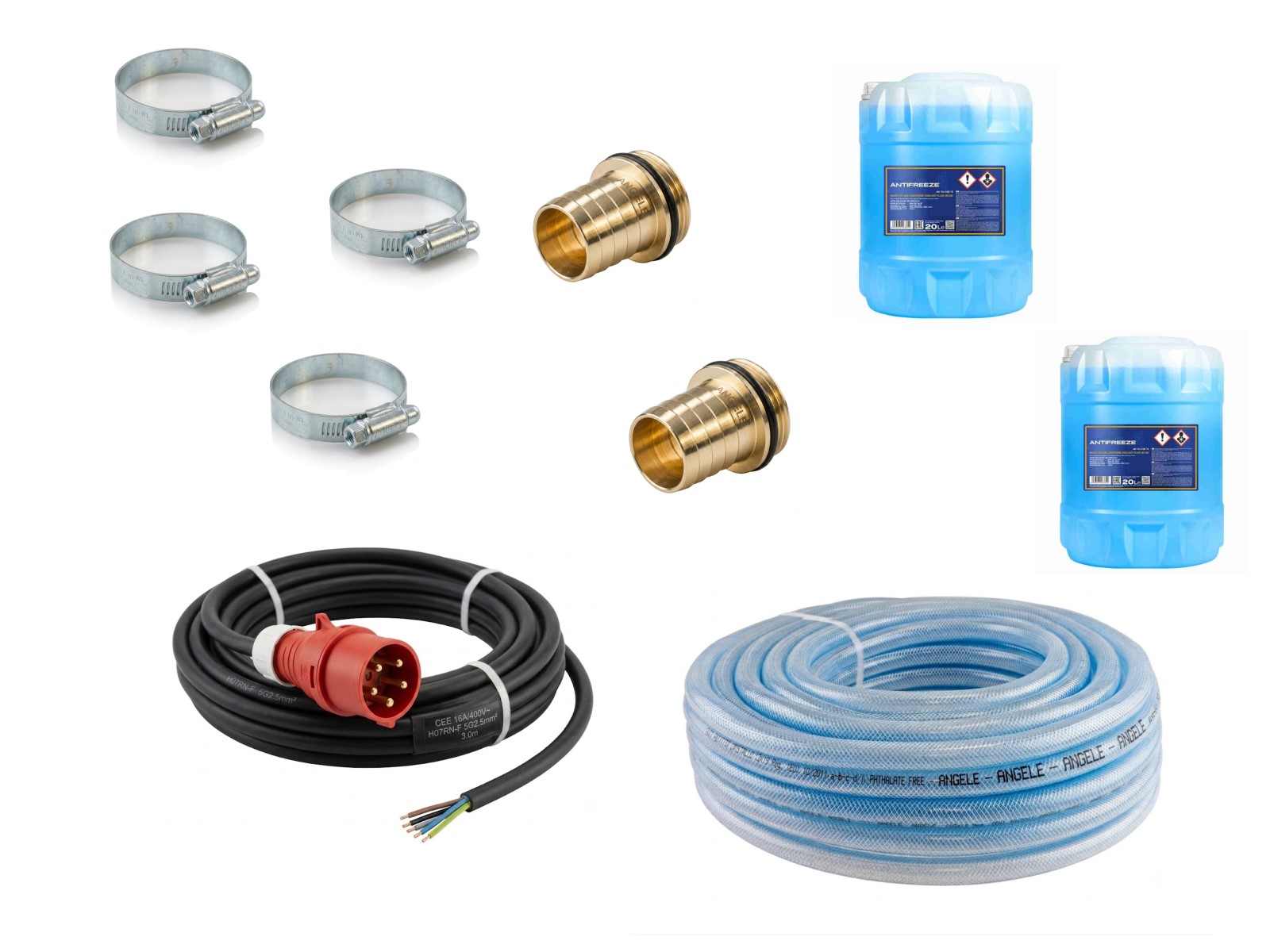 Kühler Anschluss Set Plug & Play -1