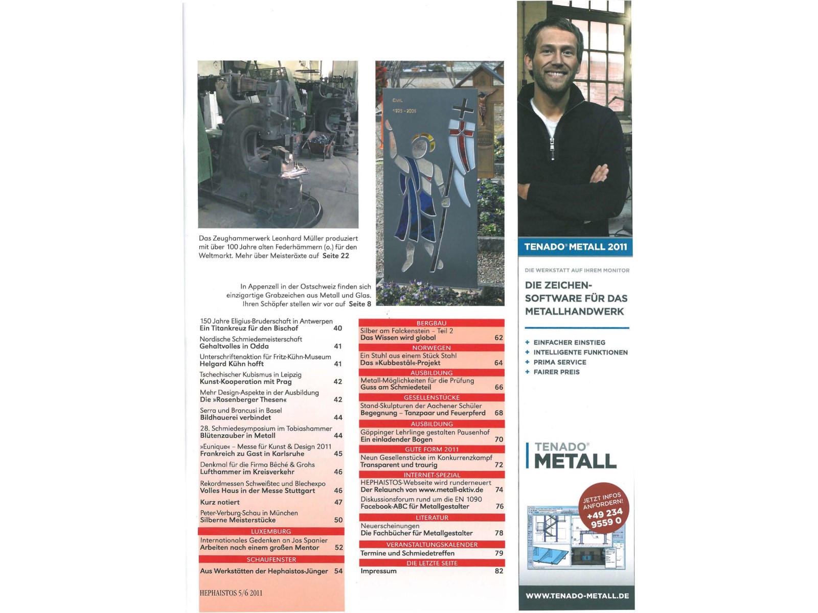 Zeitschrift HEPHAISTOS 2011, 5/6-5 Zeitschrift HEPHAISTOS 2011, 5/6-5