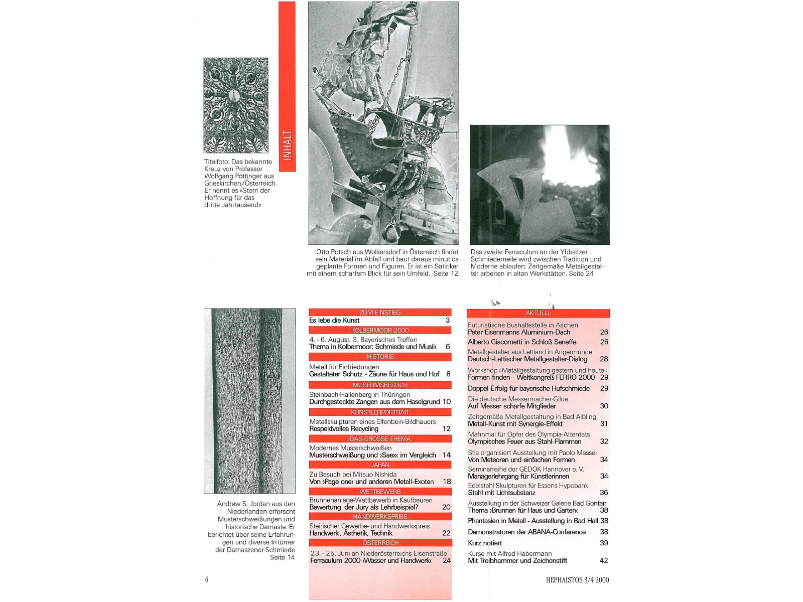 Zeitschrift HEPHAISTOS 2000, 3/4-4