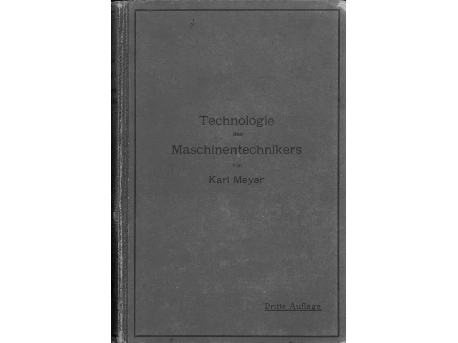 Technologie des Maschinentechnikers-1