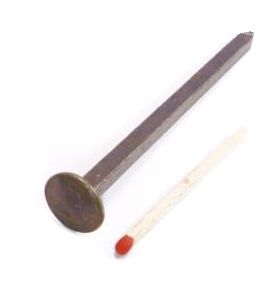Nagel, geschmiedet, 60 mm, gebläut-2
