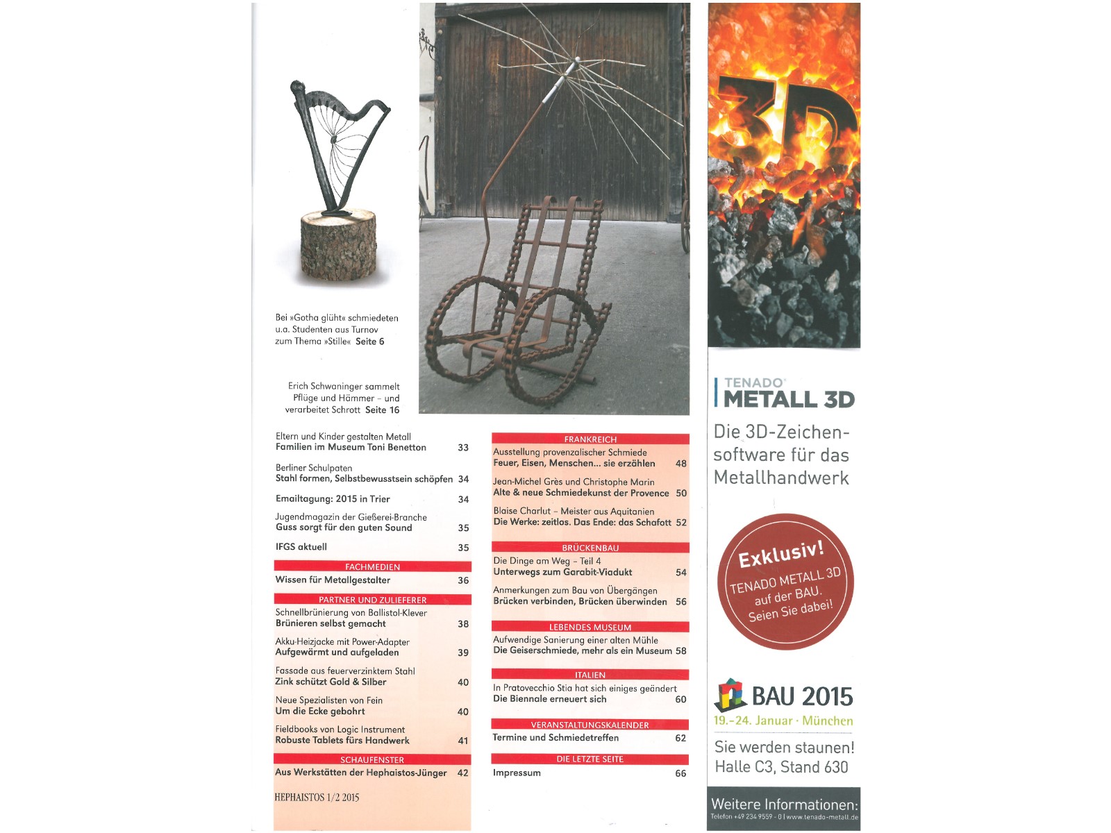 Zeitschrift HEPHAISTOS 2015, 1/2-5