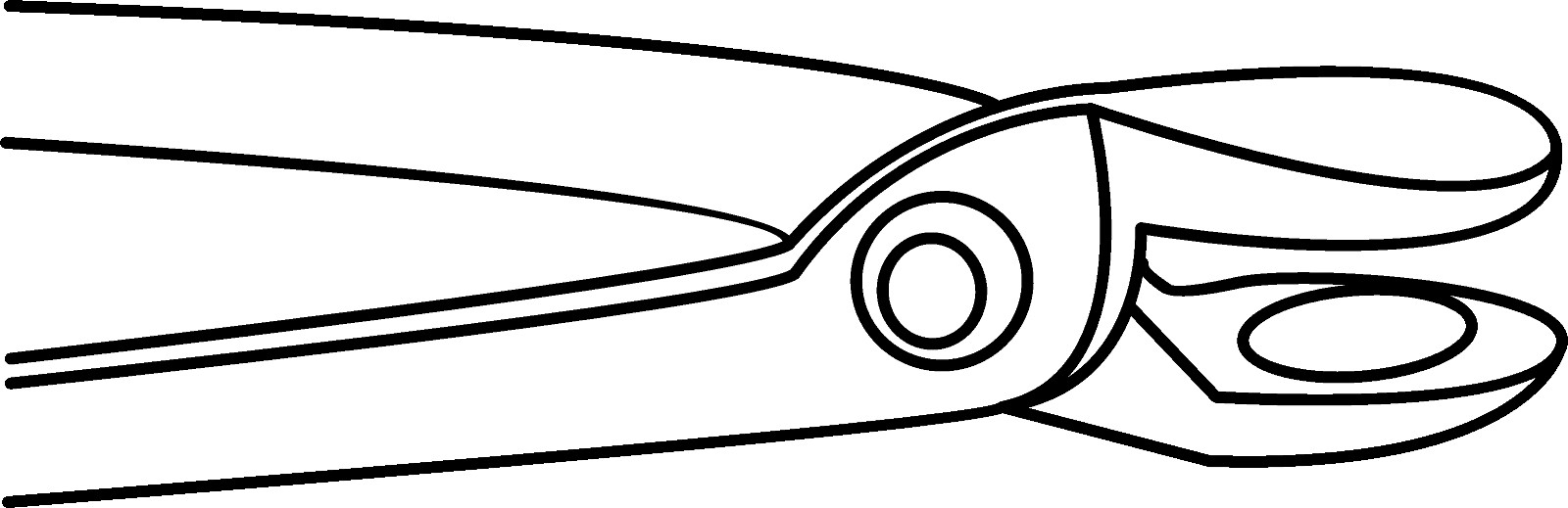 Hufschmiedezange 16 mm, TC 320-1 Hufschmiedezange 16 mm, TC 320-1