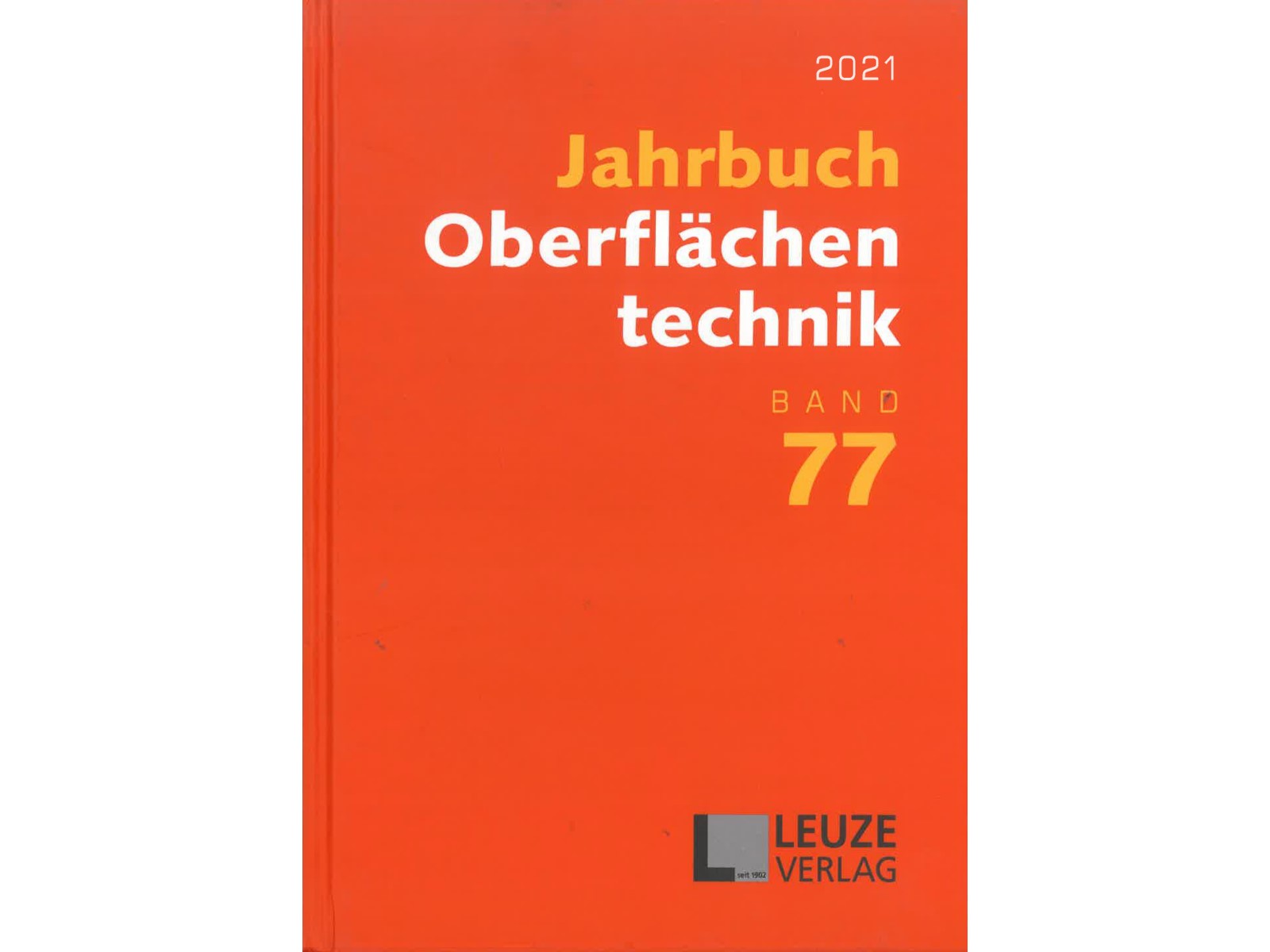 Jahrbuch Oberflächentechnik - 2021-1