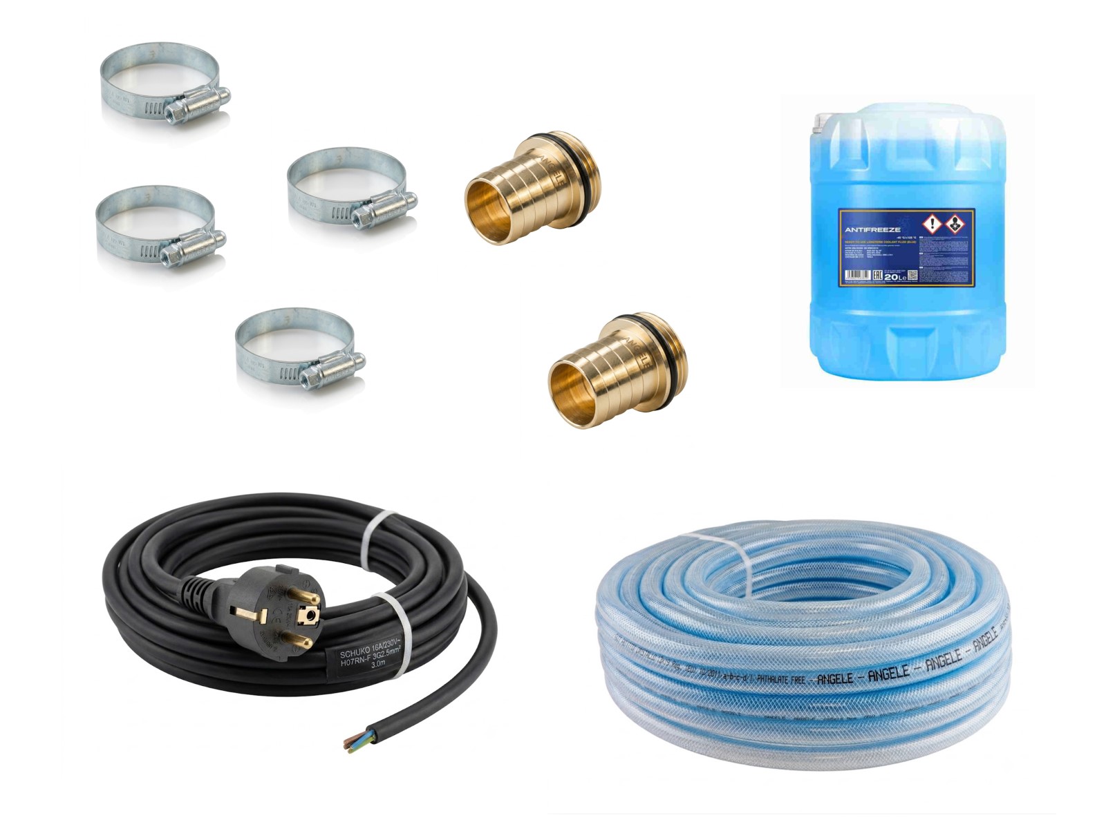 Kühler Anschluss Set Plug & Play CHW26-1