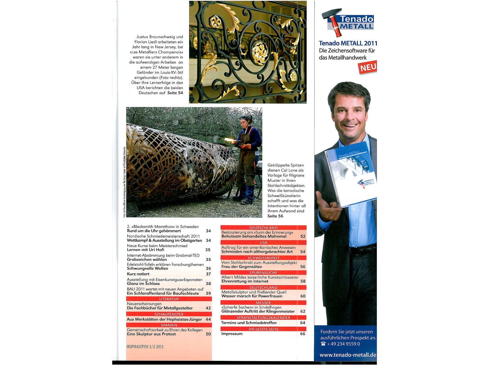 Zeitschrift HEPHAISTOS 2011, 1/2-5