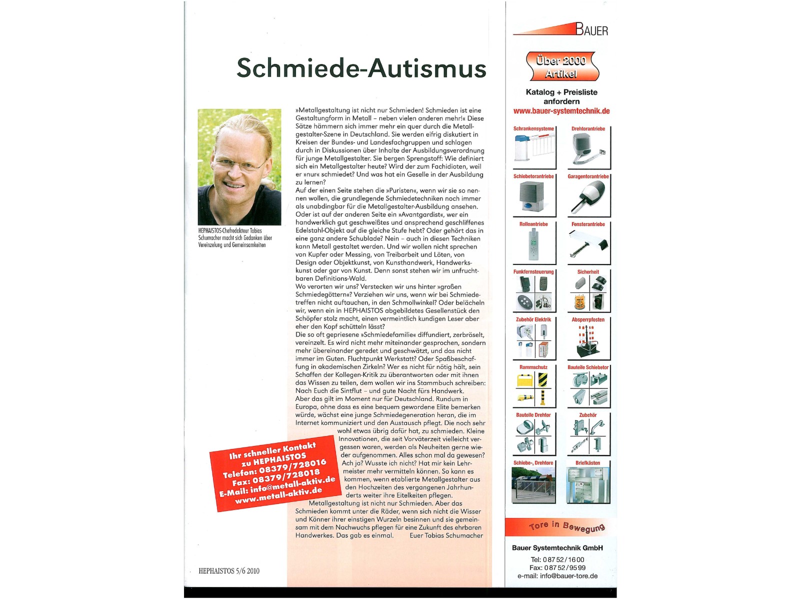 Zeitschrift HEPHAISTOS 2010, 5/6-3