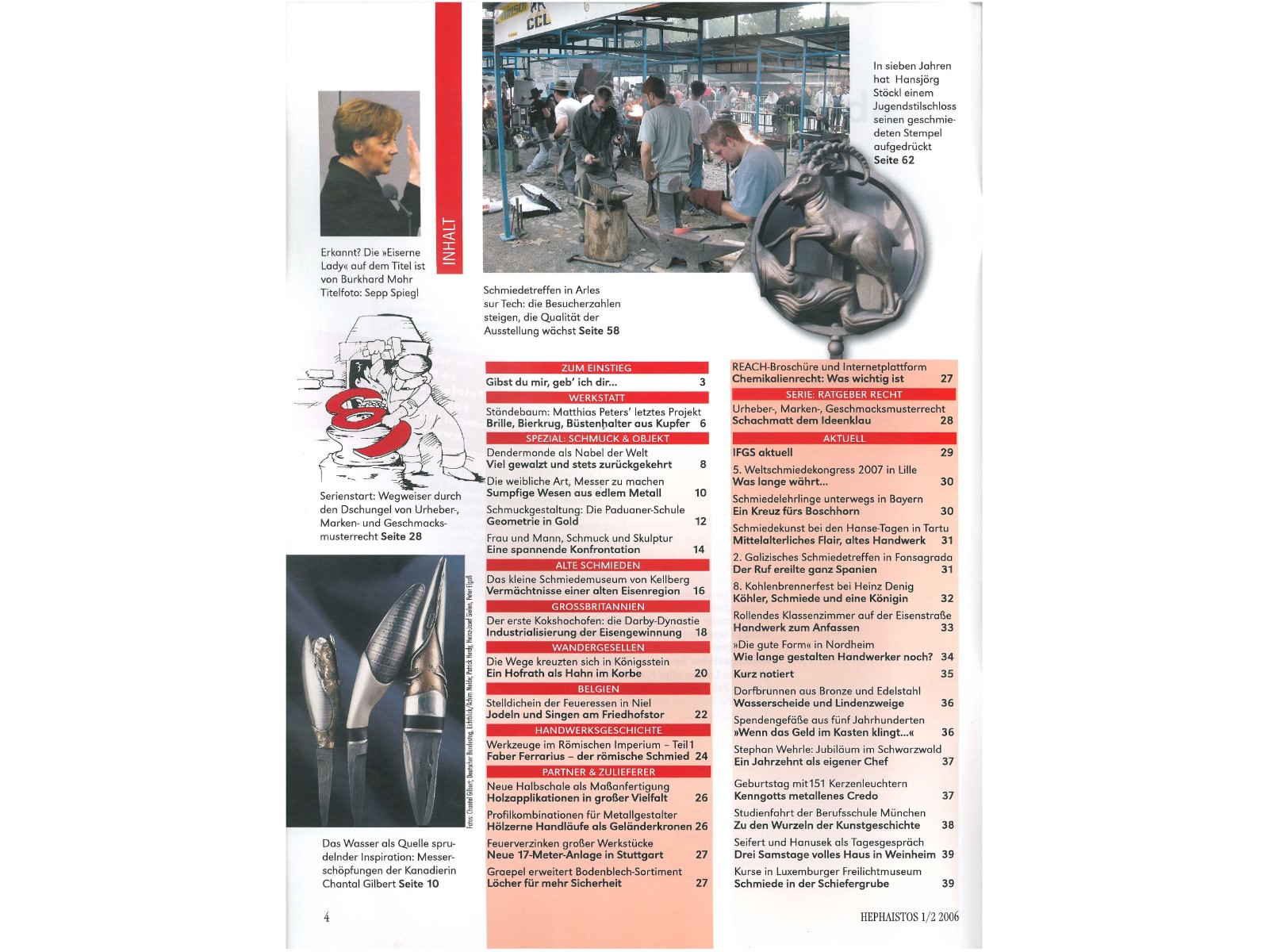 Zeitschrift HEPHAISTOS 2006, 1/2-4