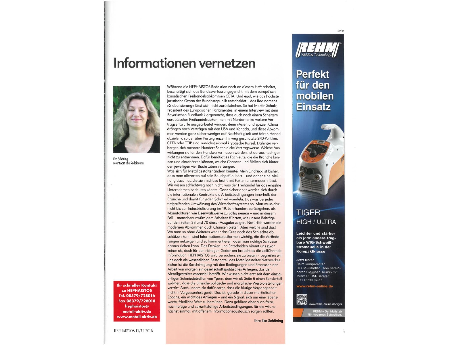Zeitschrift HEPHAISTOS 2016, 11/12-3
