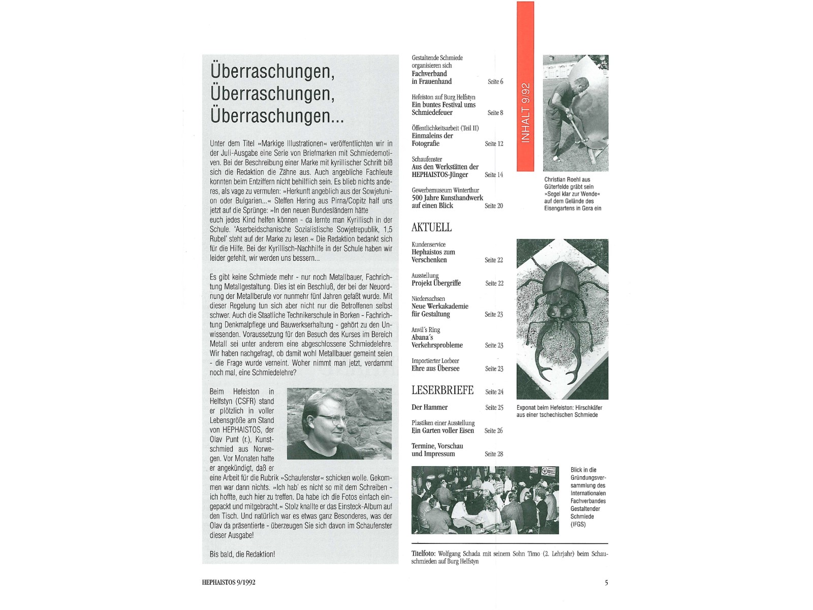 Zeitschrift HEPHAISTOS 1992, 09-3