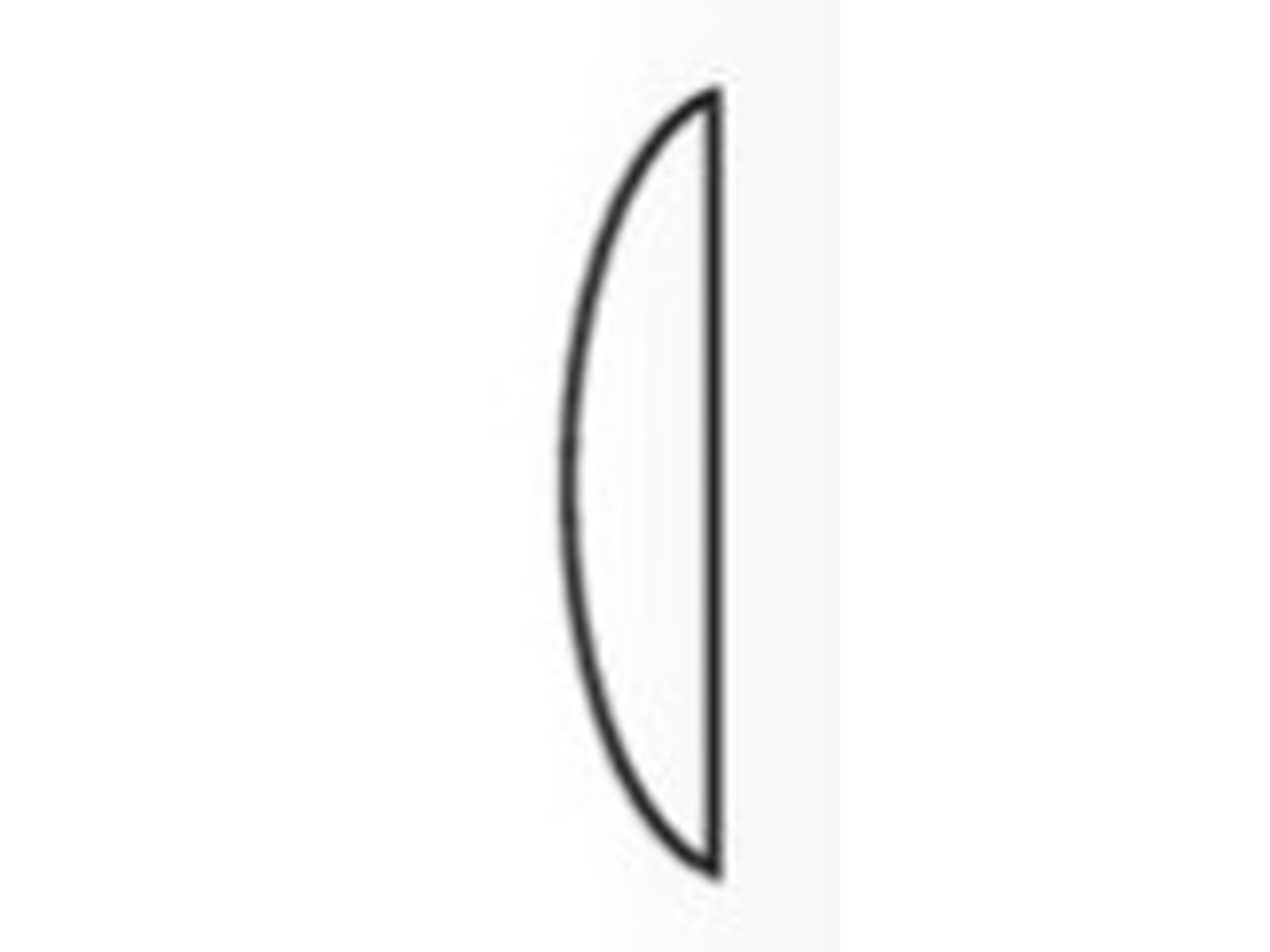 Universal Werkstattfeile halbrund|semicircular|semi-circulaire, 200 mm-2