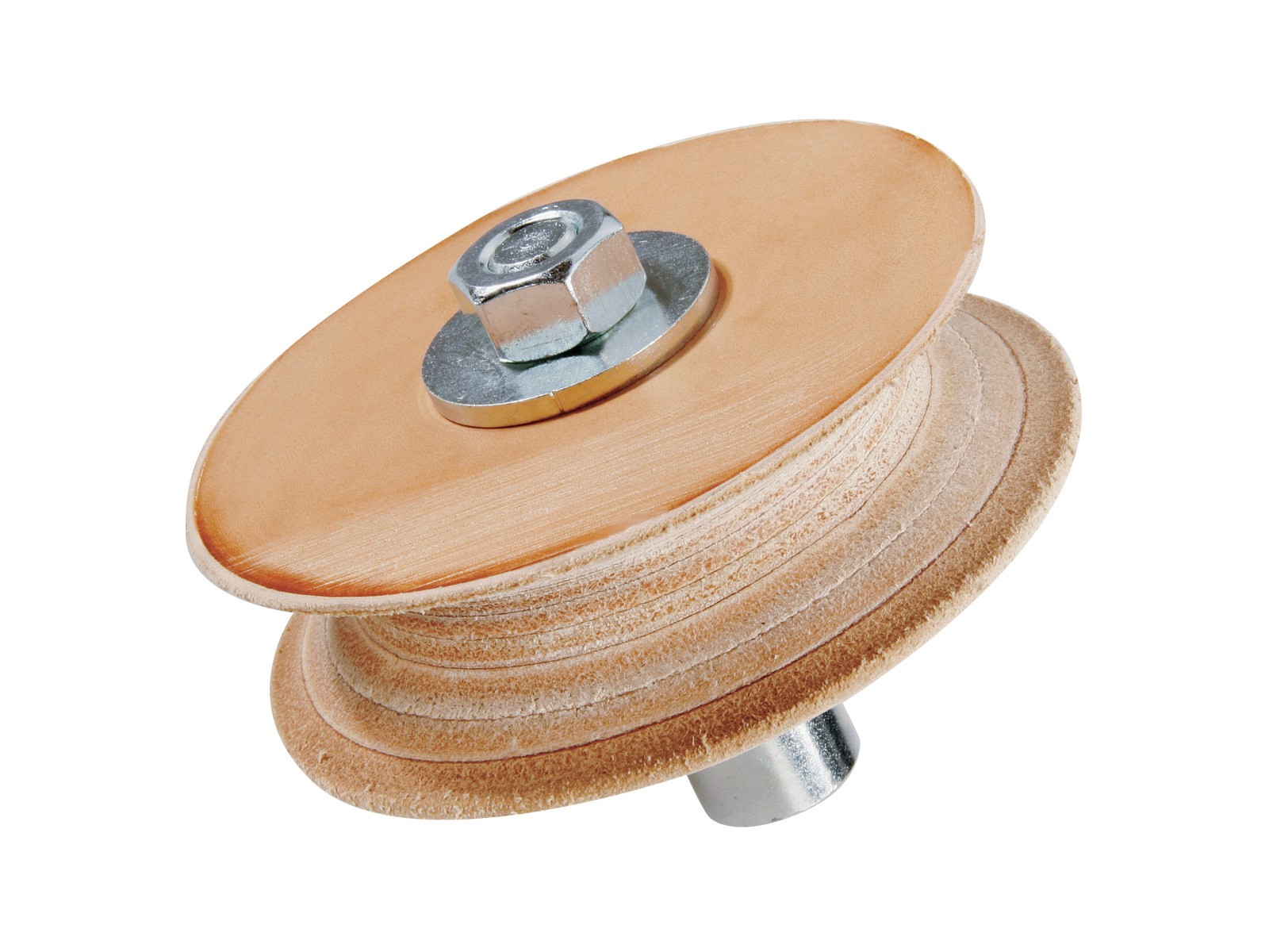 (BLOB)Leather honing disc profiled for NTS 255-1 (BLOB)Leather honing disc profiled for NTS 255-1