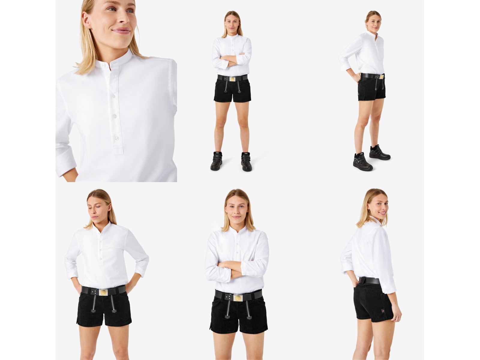 (BLOB)Casual shirt Blacksmith white, M-6