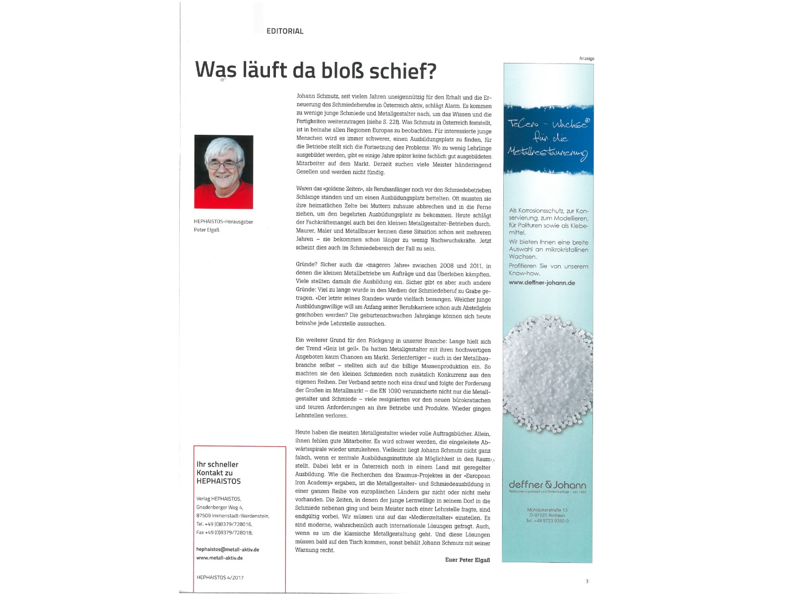 Zeitschrift HEPHAISTOS 2017, 04-3
