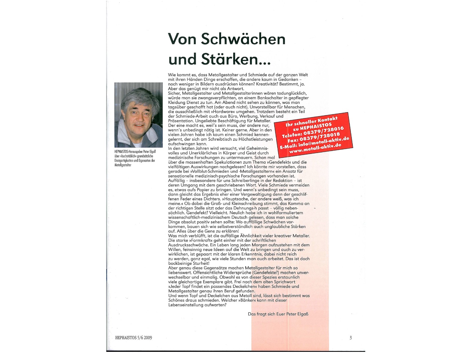 Zeitschrift HEPHAISTOS 2009, 5/6-3