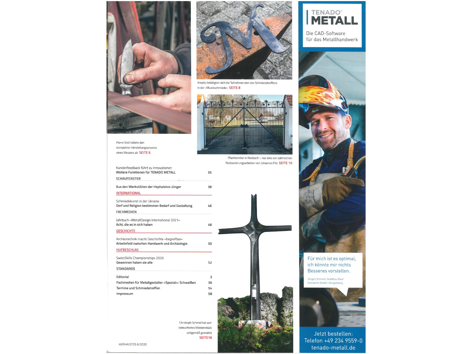 Zeitschrift HEPHAISTOS 2020, 06-5