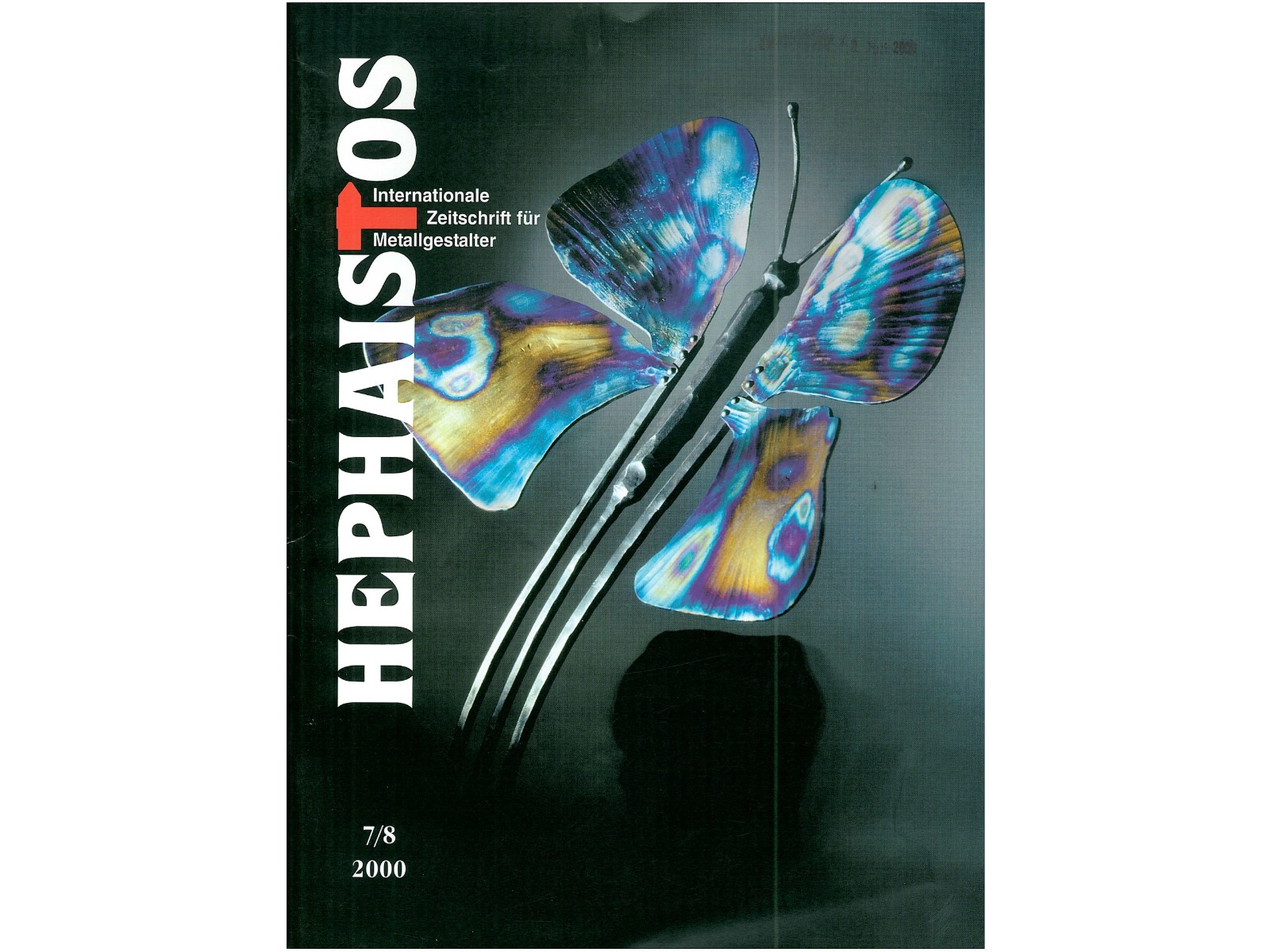 Zeitschrift HEPHAISTOS 2000, 7/8-1