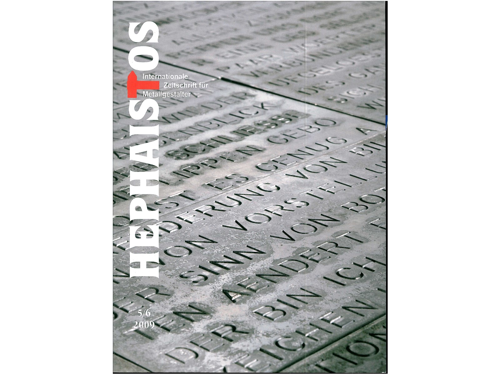 Zeitschrift HEPHAISTOS 2009, 5/6-1