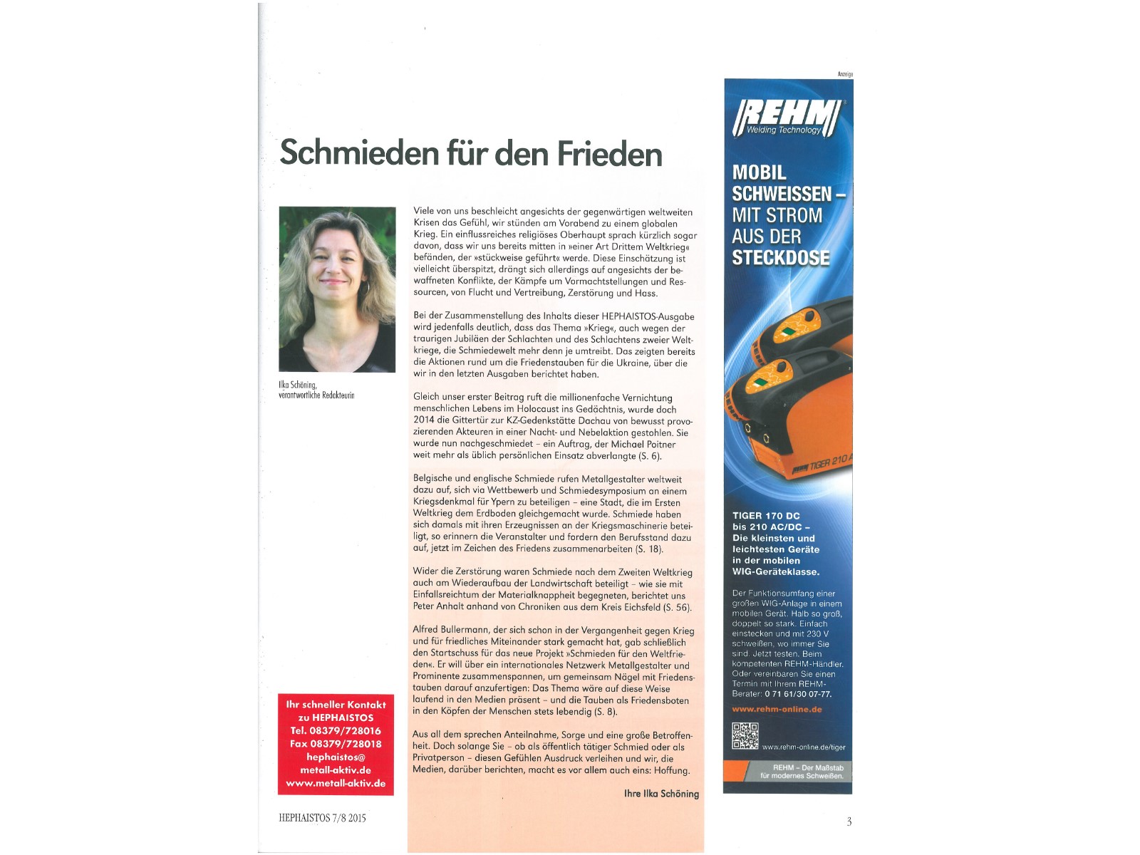 Zeitschrift HEPHAISTOS 2015, 7/8-3