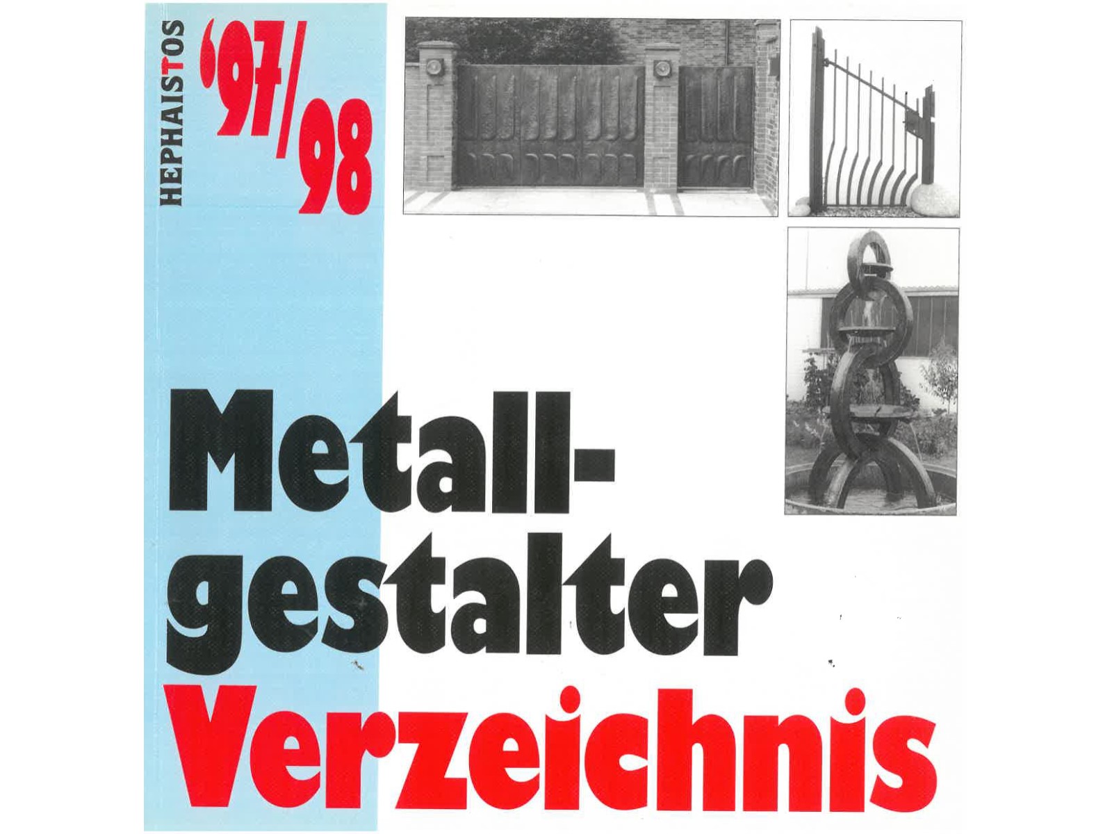 Metallgestalter Verzeichnis '97/98-1