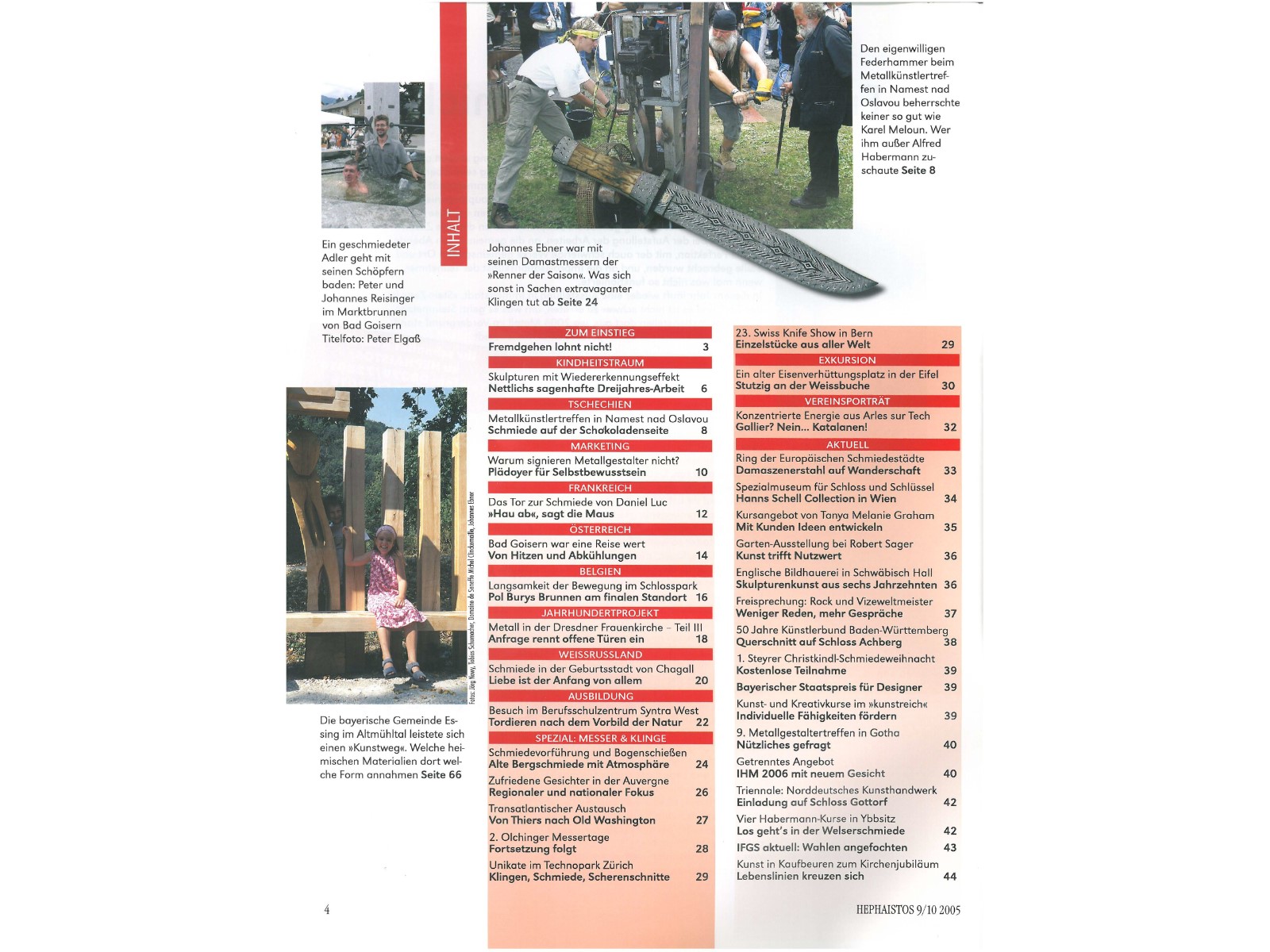 Zeitschrift HEPHAISTOS 2005, 9/10-4