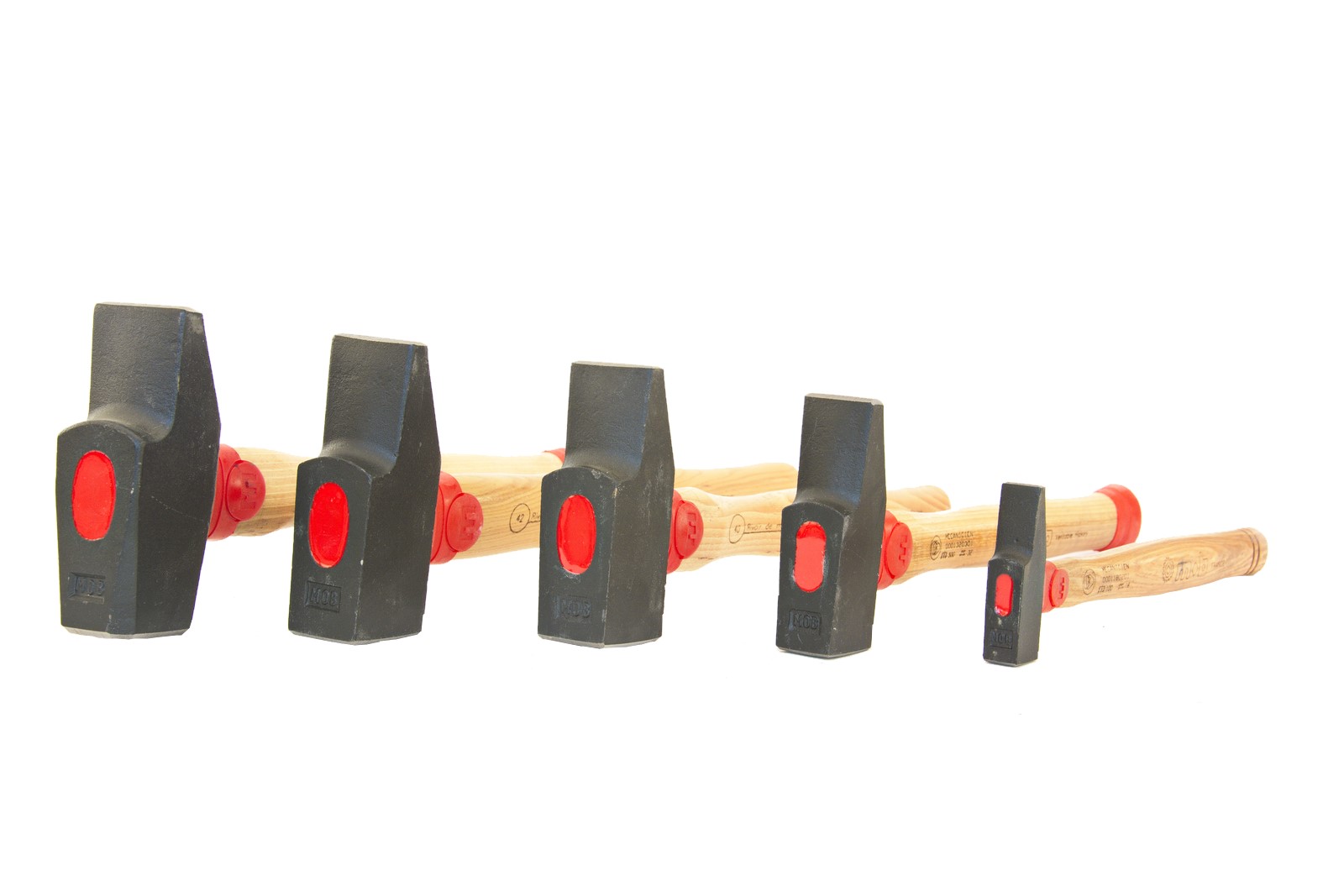 Marteau de mécanicien rivoir Mob, manche bois, tête 42 mm, 1000g Marteau de mécanicien rivoir Mob, manche bois, tête 42 mm, 1000g