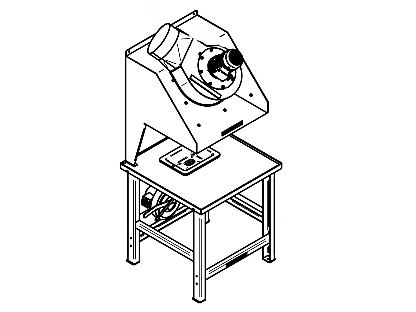 (BLOB)Entretoise ø 250 mm pour G-15-2