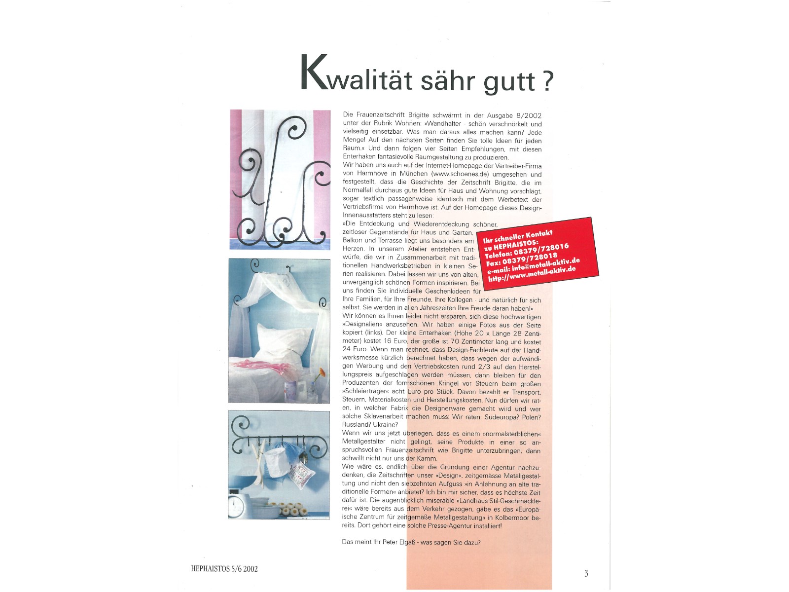 Zeitschrift HEPHAISTOS 2002, 5/6-3