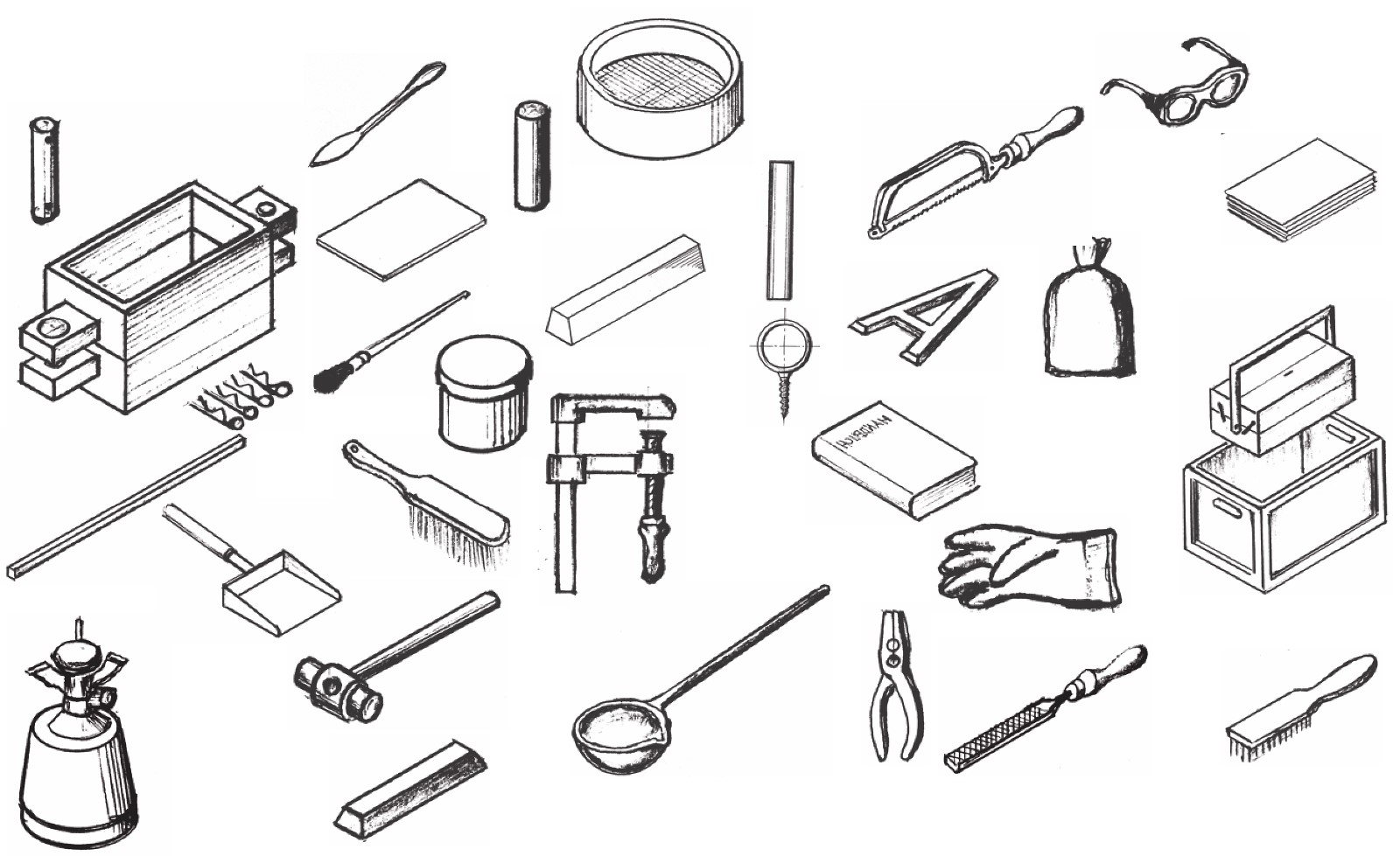 (BLOB)équipement initial de fonderie-1 (BLOB)équipement initial de fonderie-1