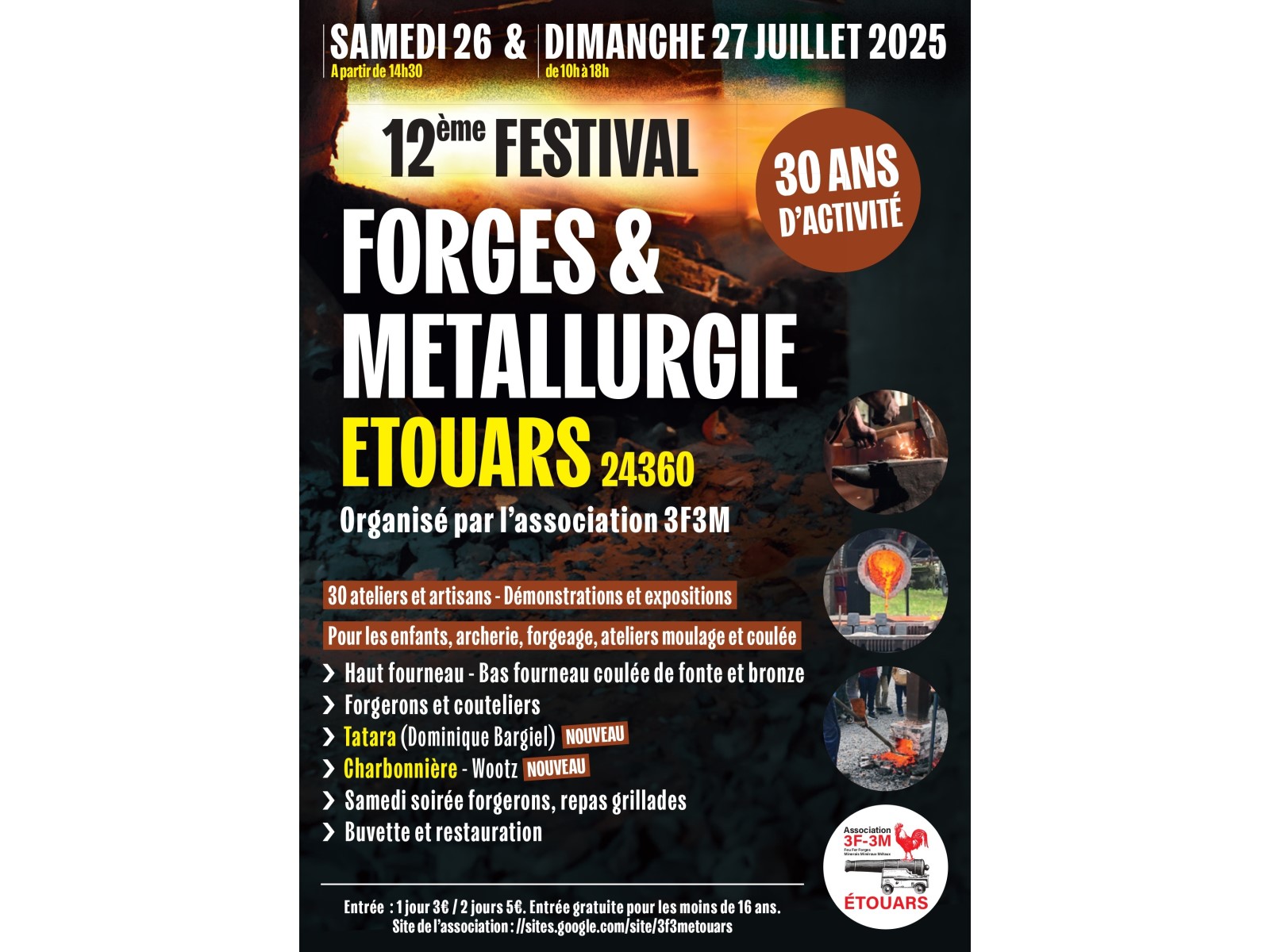 (BLOB)12ième Festival forges et métallurgie à Etouars (FR) - 26-27 Juli 2025-1