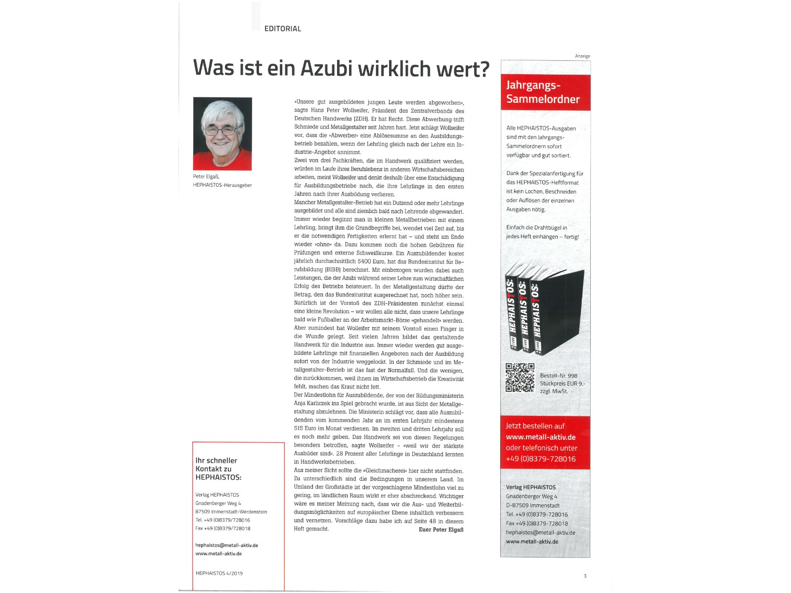 Zeitschrift HEPHAISTOS 2019, 04-3