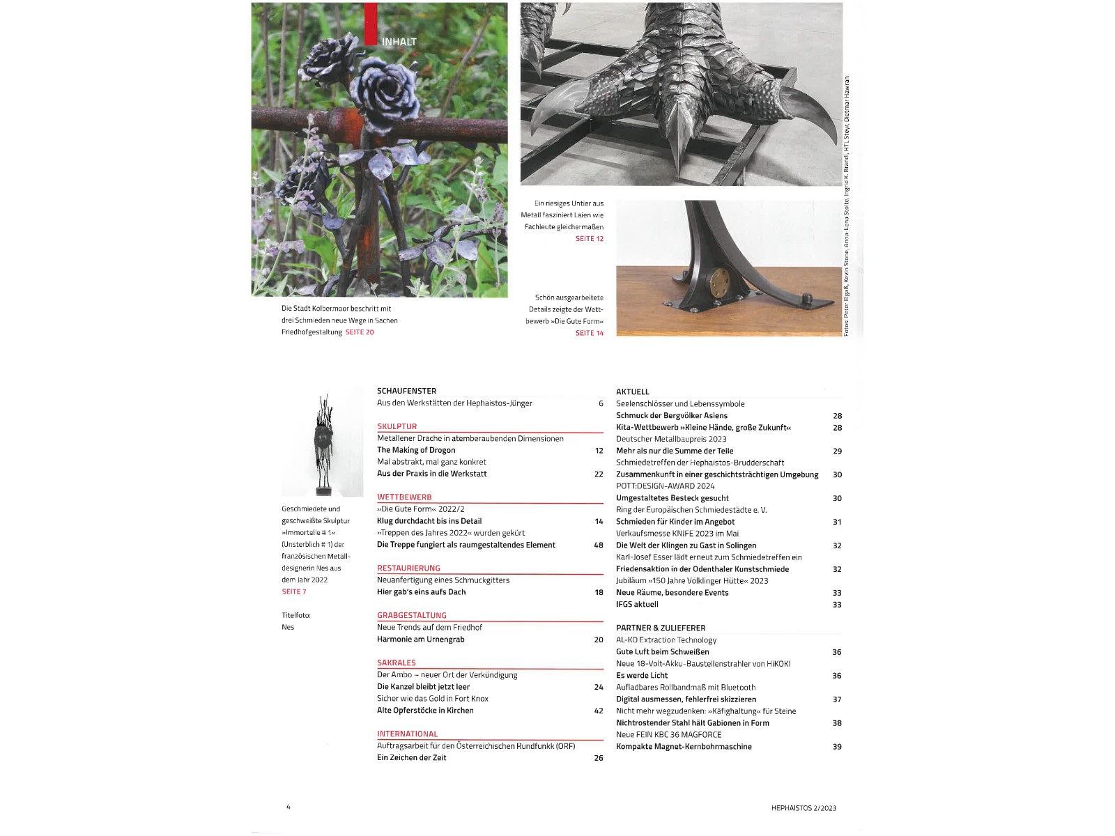 Zeitschrift HEPHAISTOS 2023, 02-4 Zeitschrift HEPHAISTOS 2023, 02-4