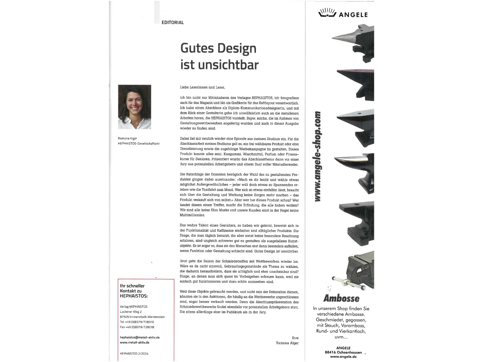 Zeitschrift HEPHAISTOS 2024, 02-3