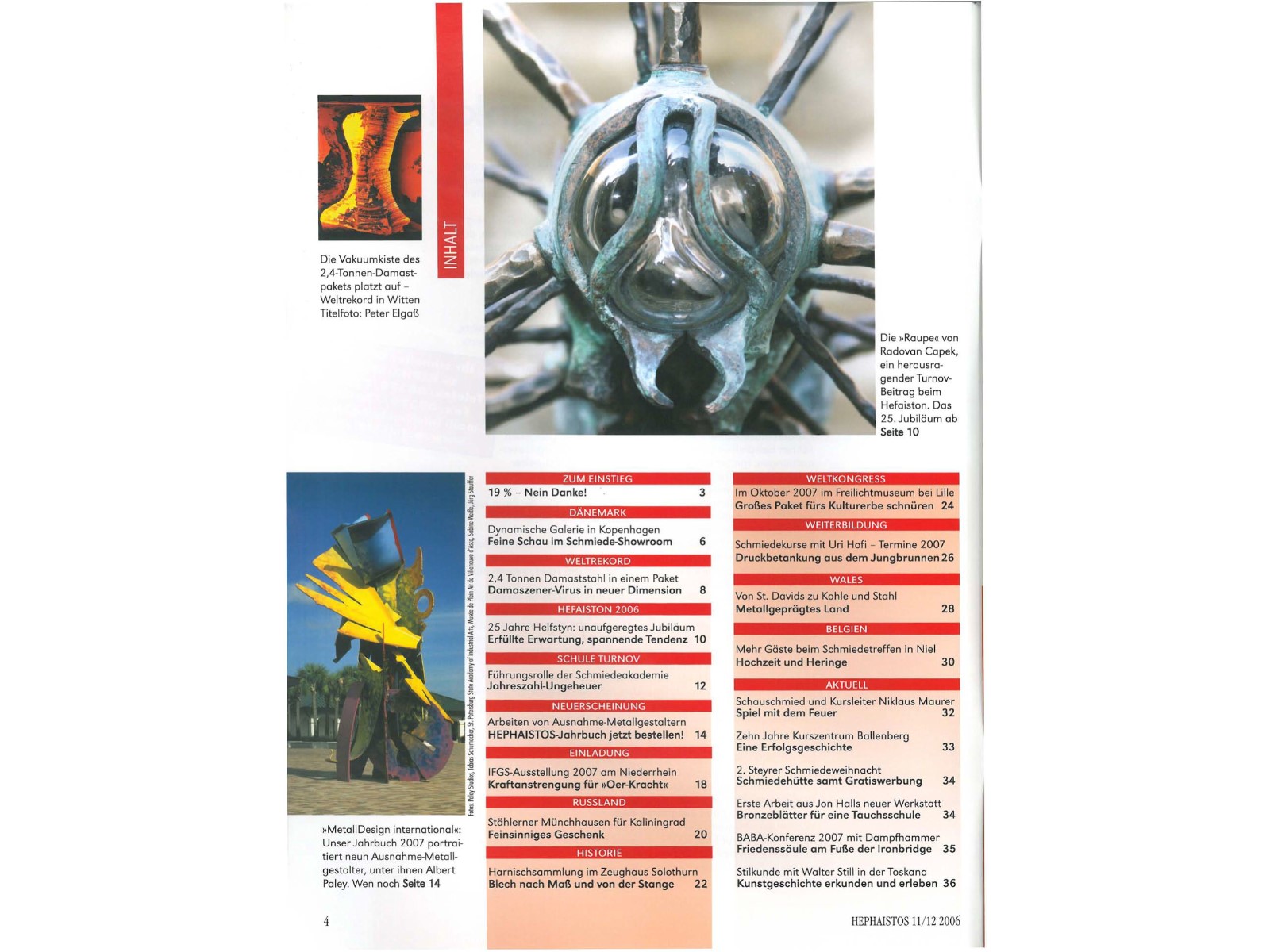 Zeitschrift HEPHAISTOS 2006, 11/12-4