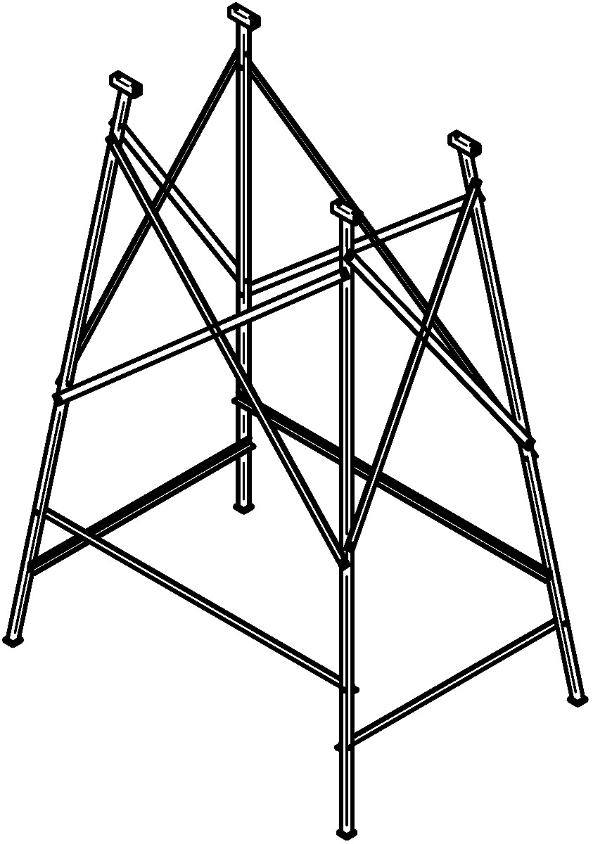 (BLOB)floor stand for type Z 502-30-1 (BLOB)floor stand for type Z 502-30-1